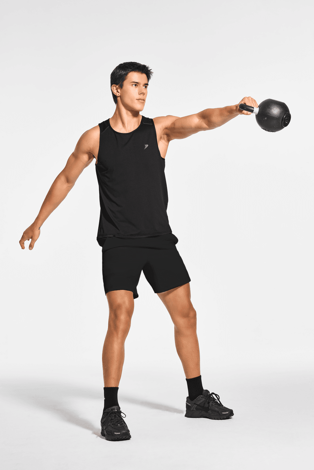 Men's 7 Inch Lined Workout Running Tennis Shorts with Pockets - DEMOZU Sports