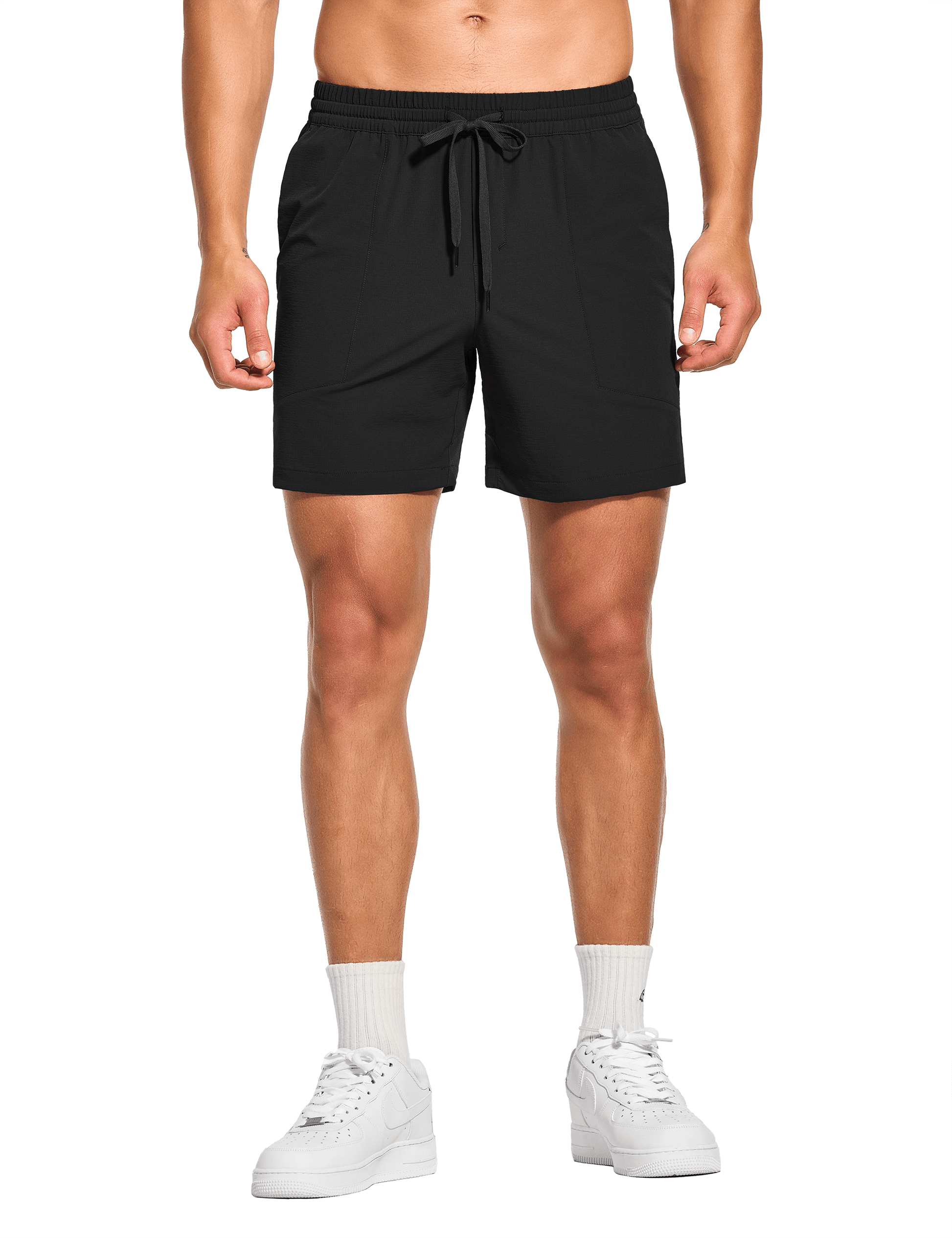 Men's 5 Inch Unlined Workout Casual Shorts with Pockets - DEMOZU Sports