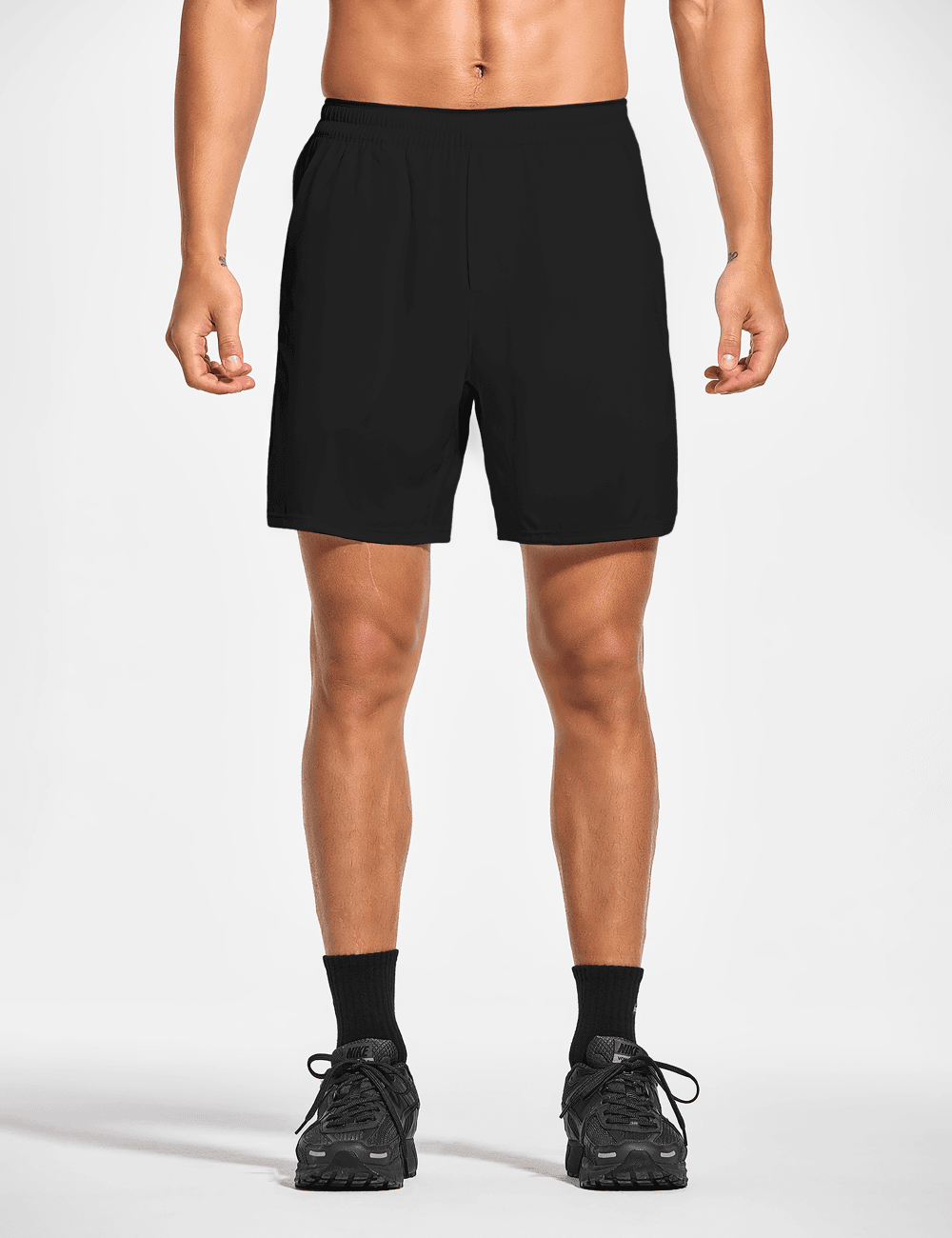 Men's 7 Inch Lined Workout Running Tennis Shorts with Pockets - DEMOZU Sports