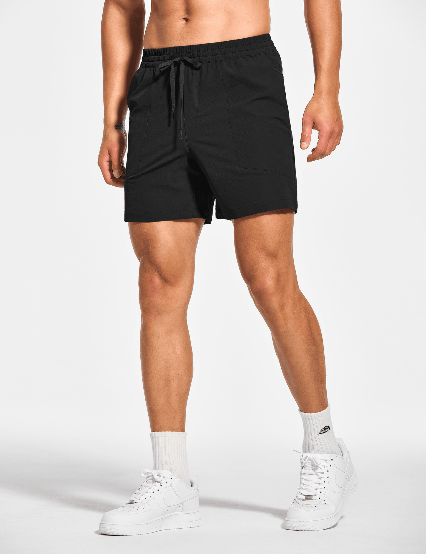 Men's 5 Inch Unlined Workout Casual Shorts with Pockets - DEMOZU Sports