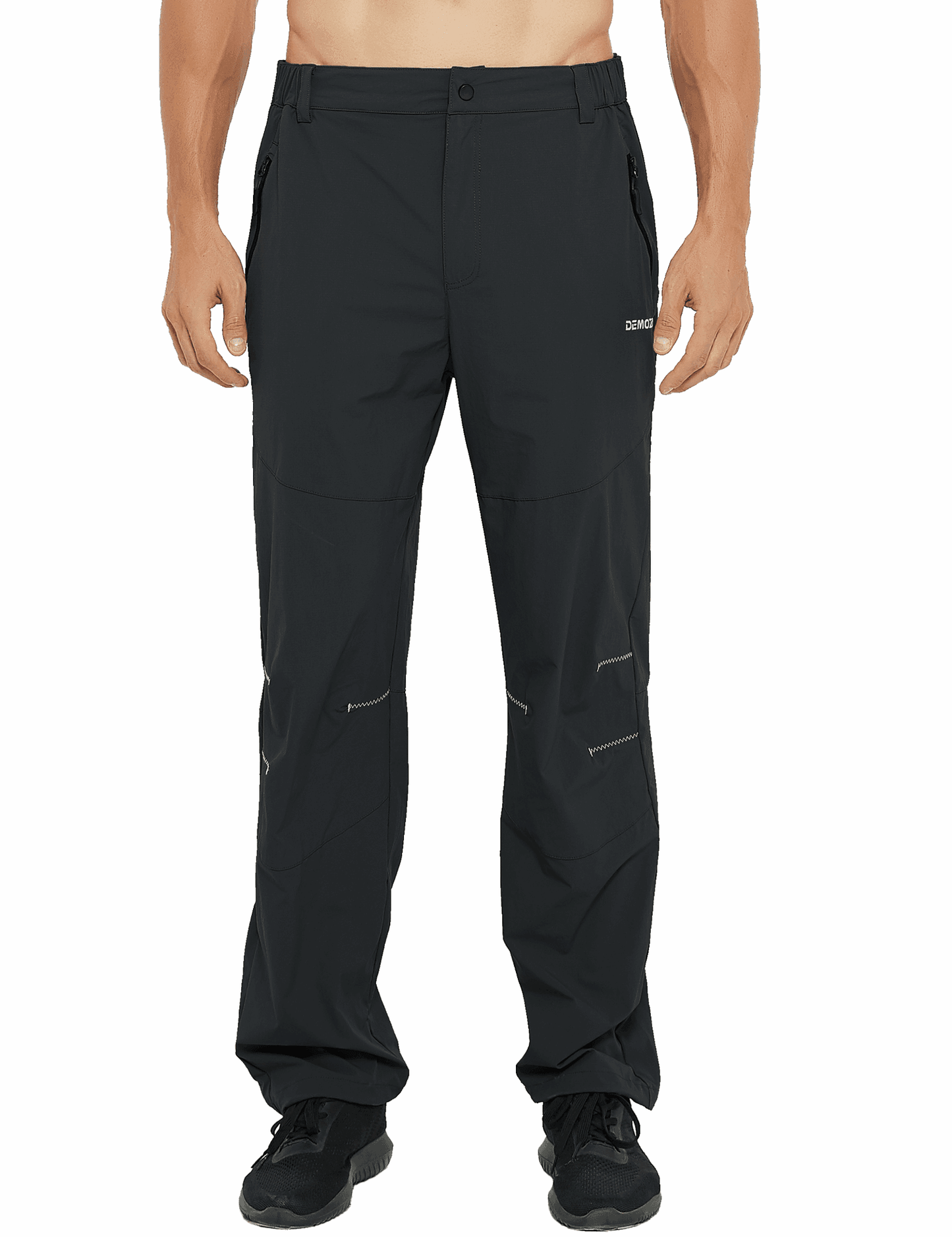 Men's Lightweight Hiking Outdoor Pants with Pockets - DEMOZU Sports