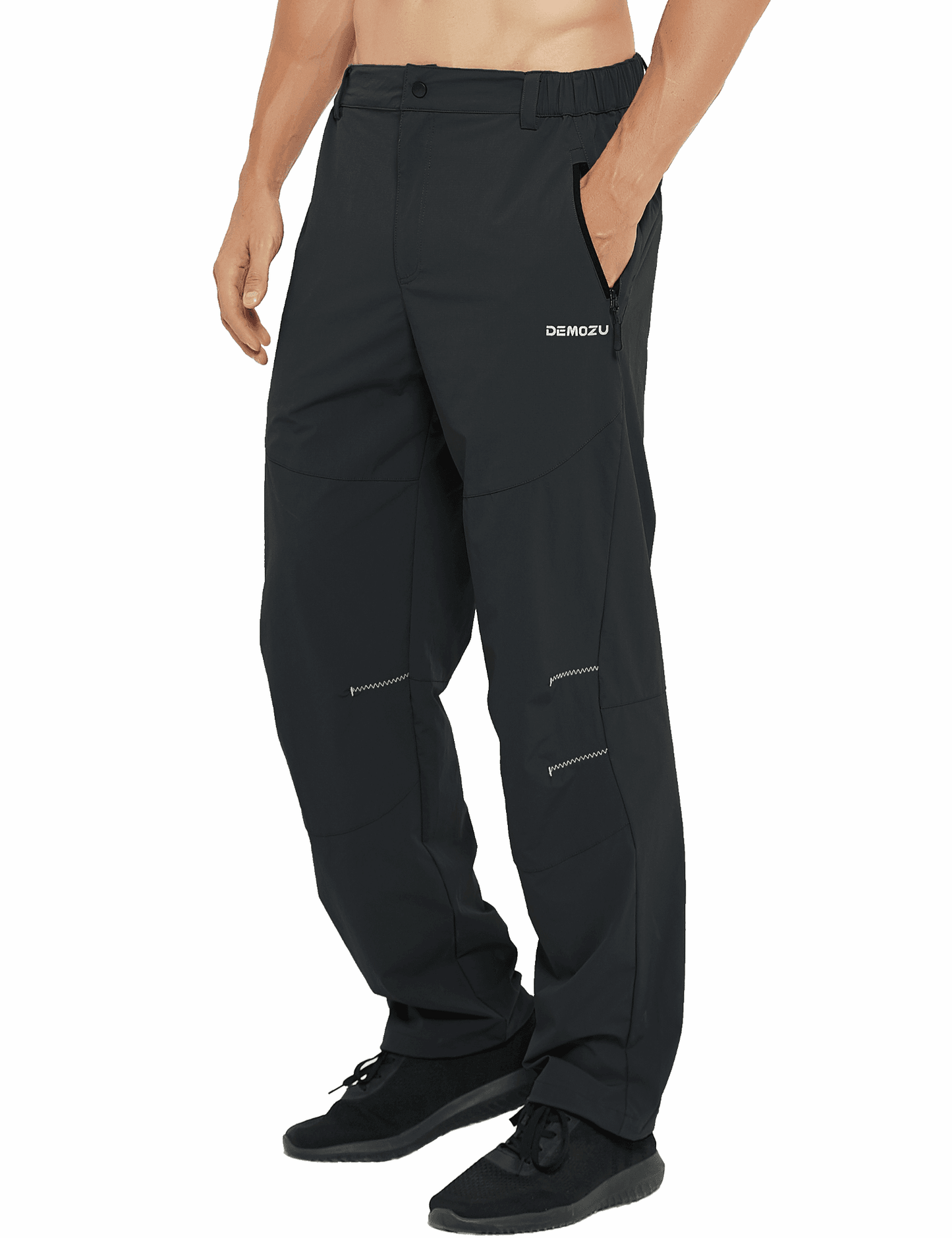 Men's Lightweight Hiking Outdoor Pants with Pockets - DEMOZU Sports