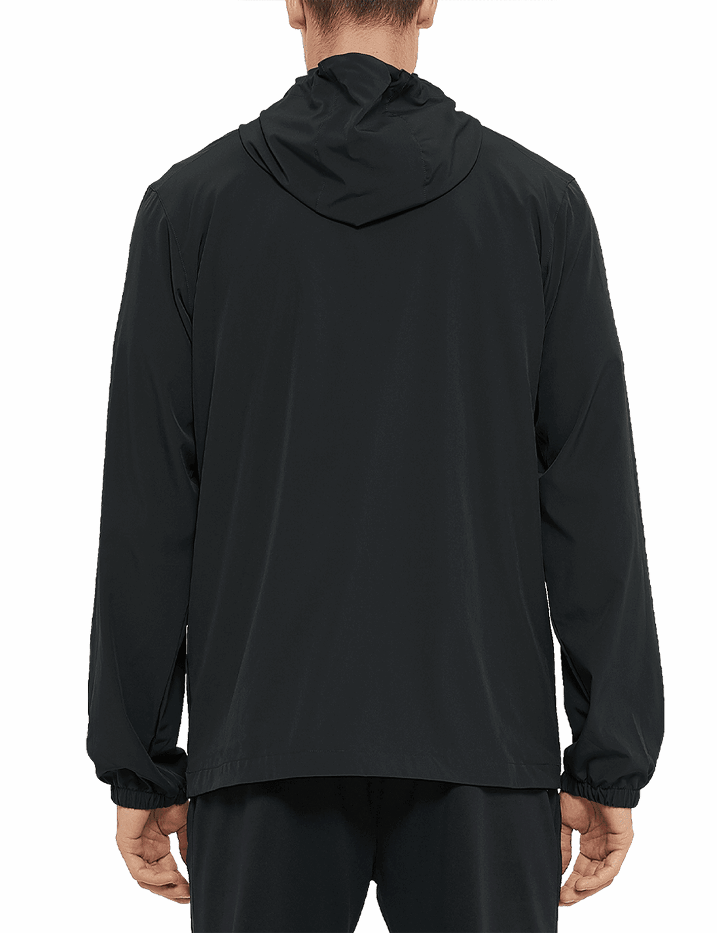 Men's Lightweight Running Windbreaker Jacket Hooded Hiking Jacket - DEMOZU Sports