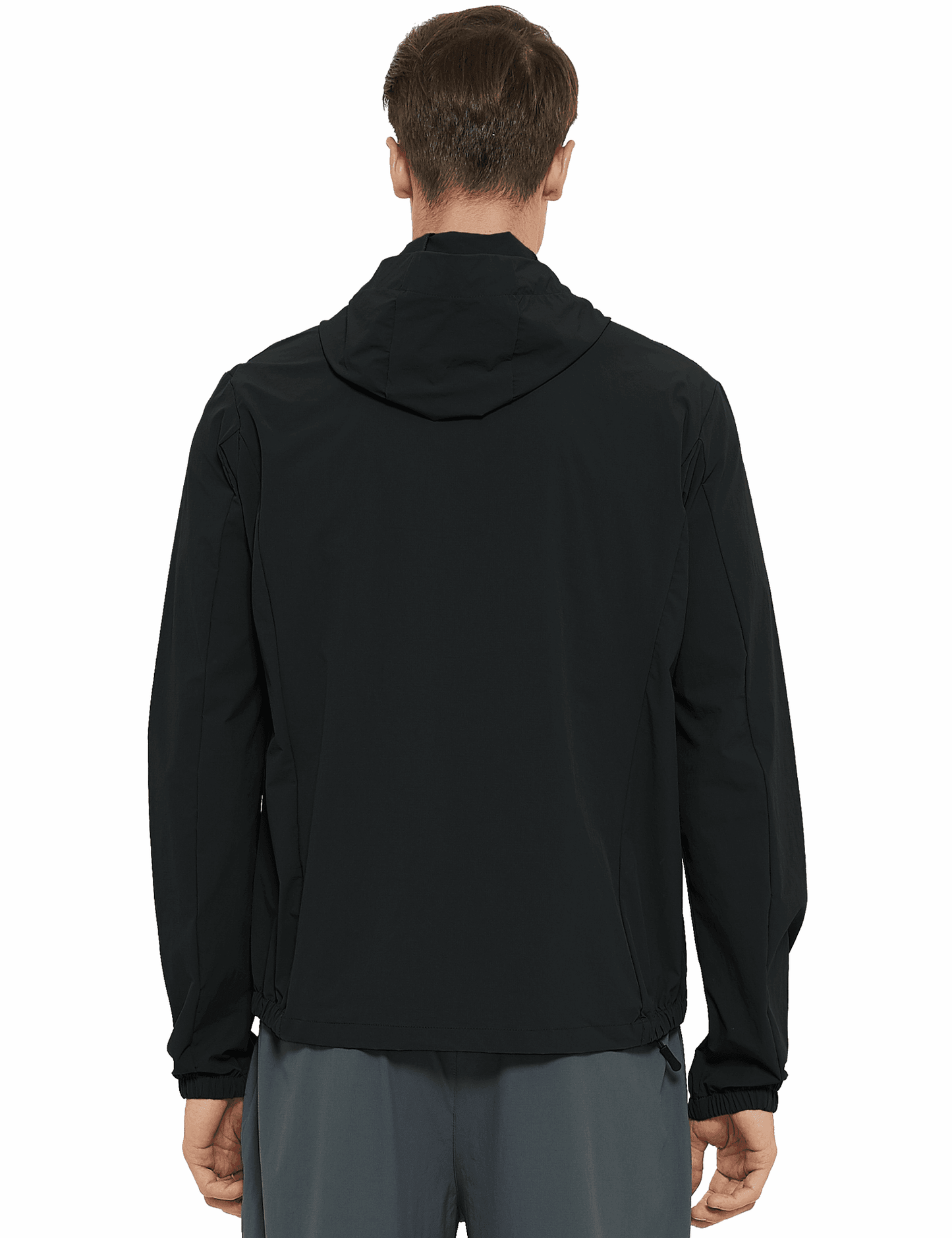 Men's Lightweight Windbreaker Jacket Hooded Hiking Outdoor Jacket - DEMOZU Sports