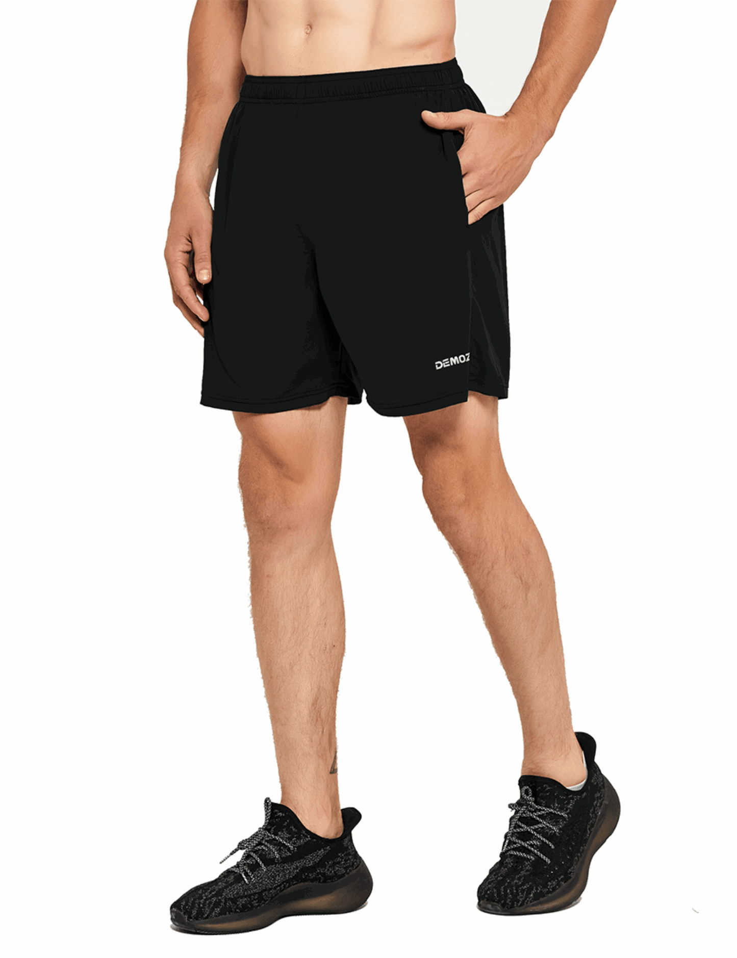 Men's 5 Inch Running Athletic Shorts with Pockets - DEMOZU Sports