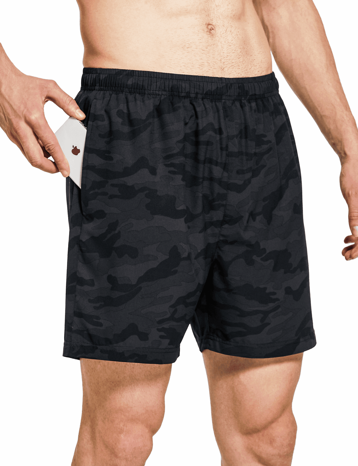 Men's 5 Inch Running Athletic Shorts with Pockets - DEMOZU Sports