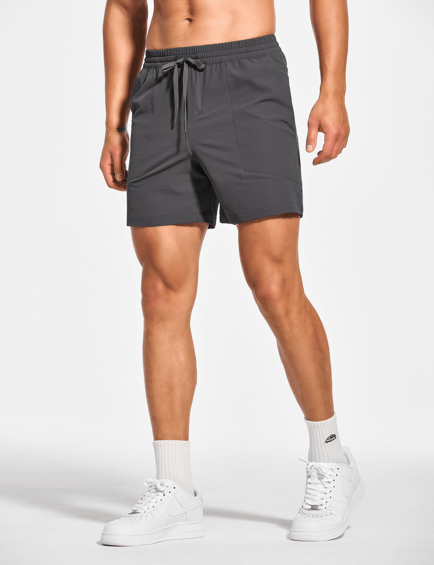 Men's 5 Inch Unlined Workout Casual Shorts with Pockets - DEMOZU Sports