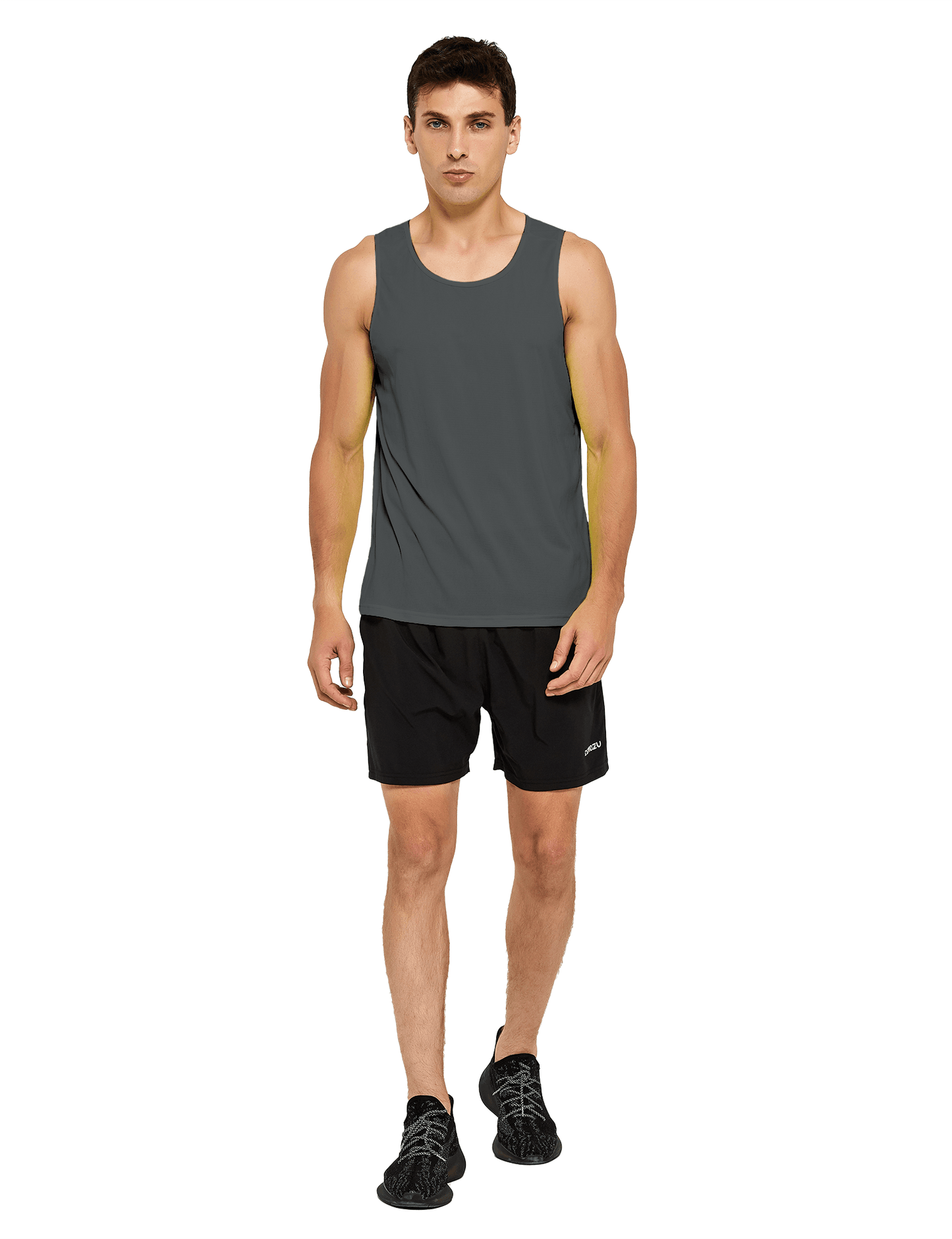 Men's Neon Running Athletic Tank Top - DEMOZU Sports