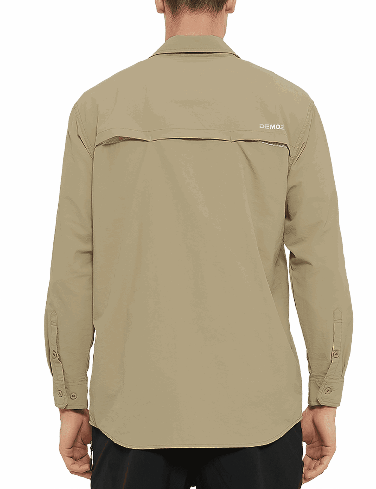 Men's Long Sleeve Fishing Hiking Outdoor Shirts SPF 50 Sun Shirts - DEMOZU Sports