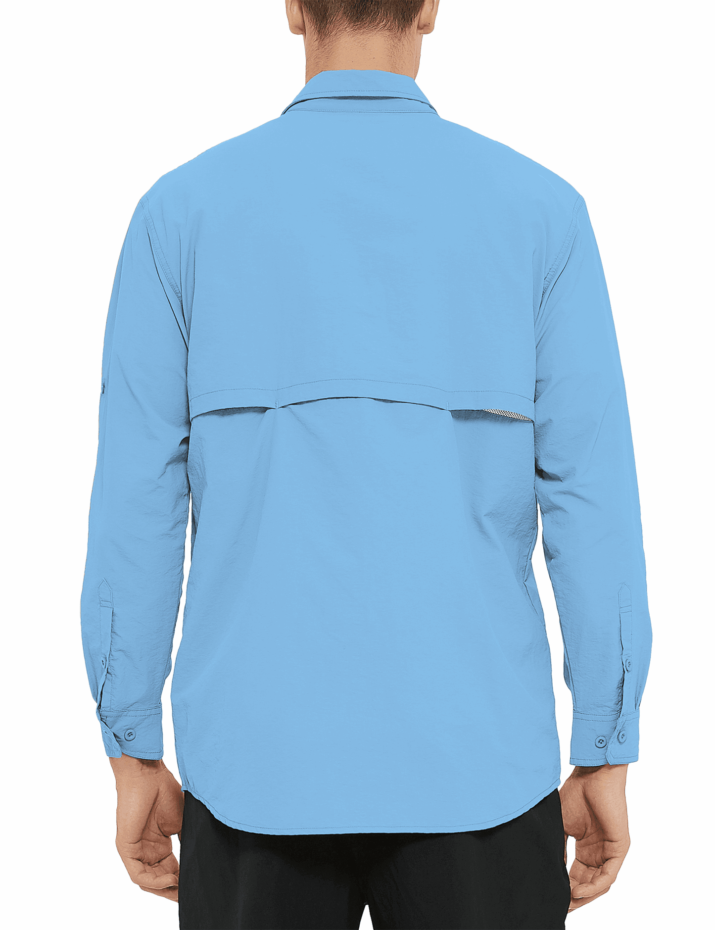 Men's Long Sleeve SPF 50+ Fishing Hiking Outdoor Shirts - DEMOZU Sports