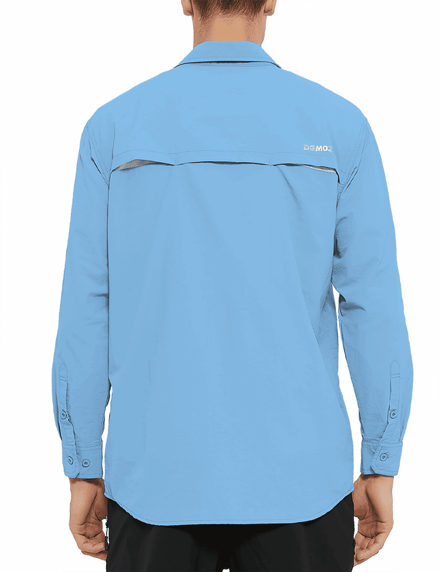 Men's Long Sleeve Fishing Hiking Outdoor Shirts SPF 50 Sun Shirts - DEMOZU Sports