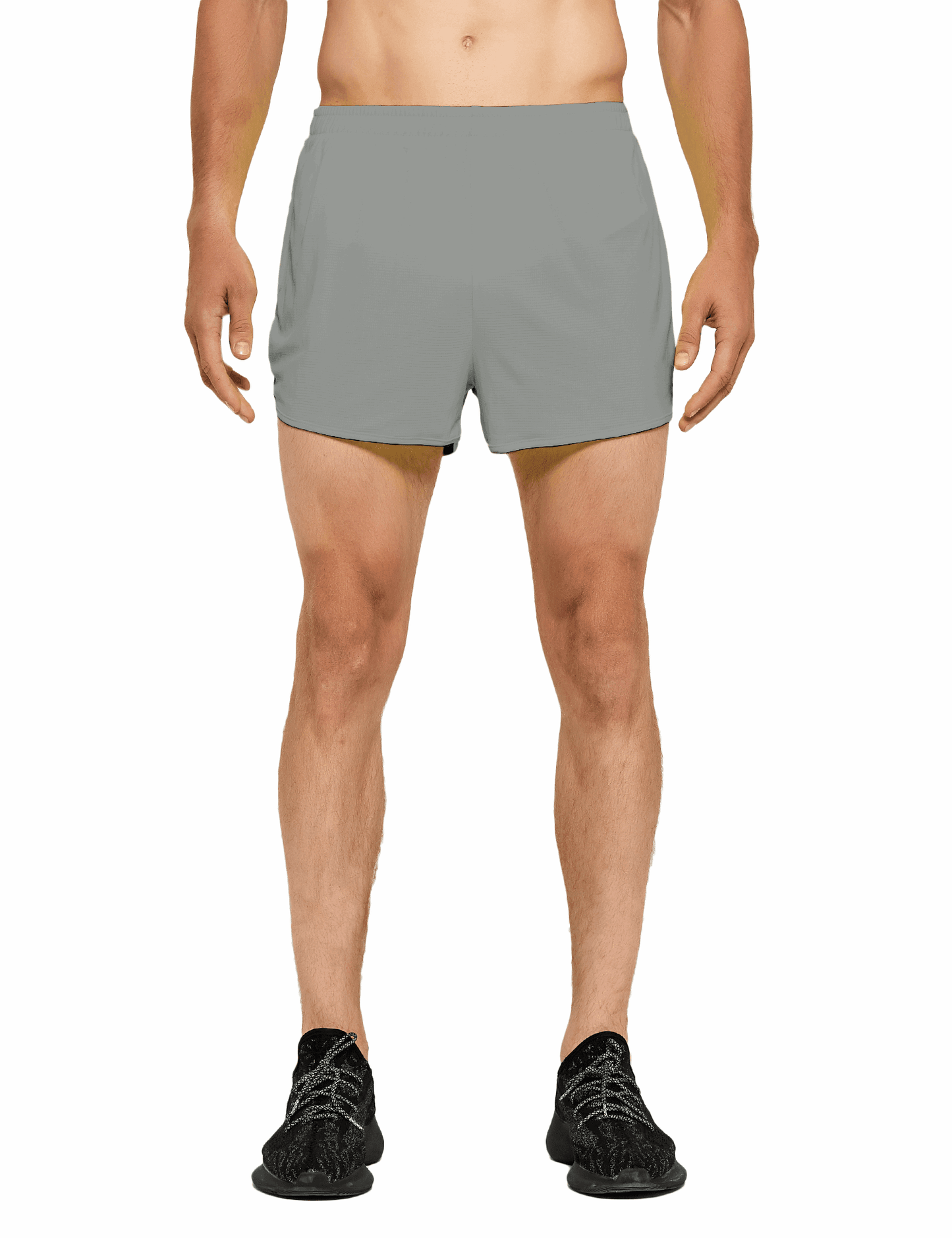 Men's 3 Inch Neon Running Shorts with Mesh Liner - DEMOZU Sports