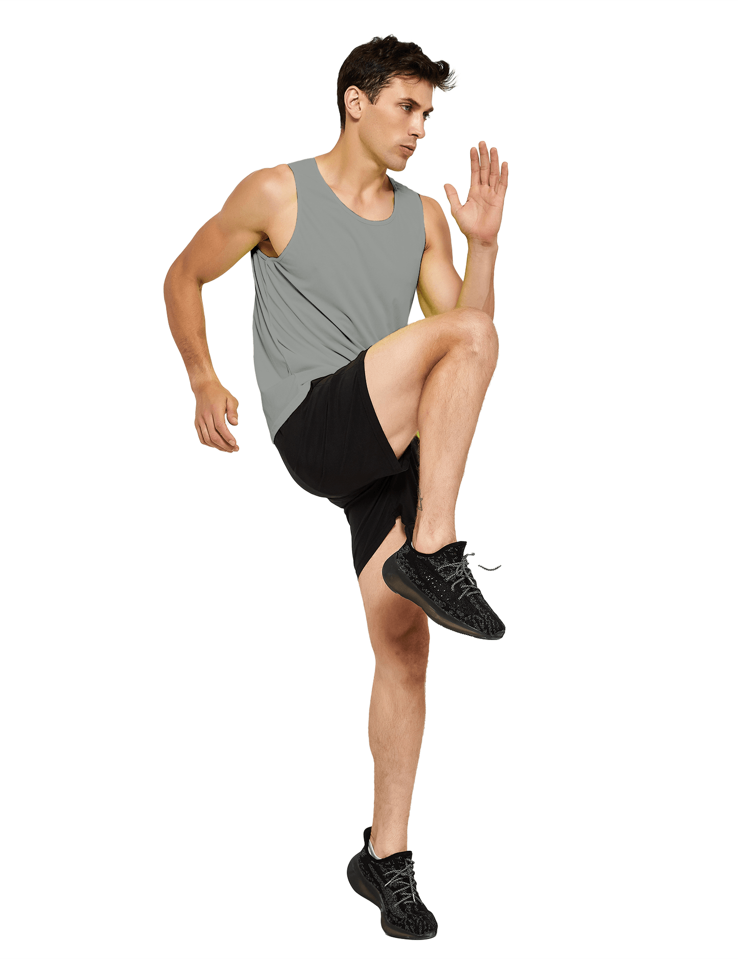 Men's Neon Running Athletic Tank Top - DEMOZU Sports