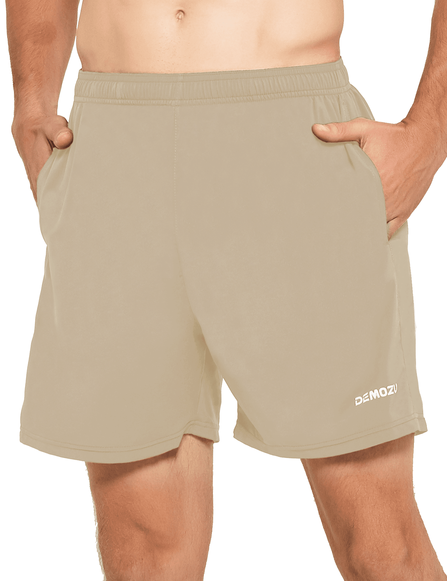 Men's 5 Inch Running Athletic Shorts with Pockets - DEMOZU Sports