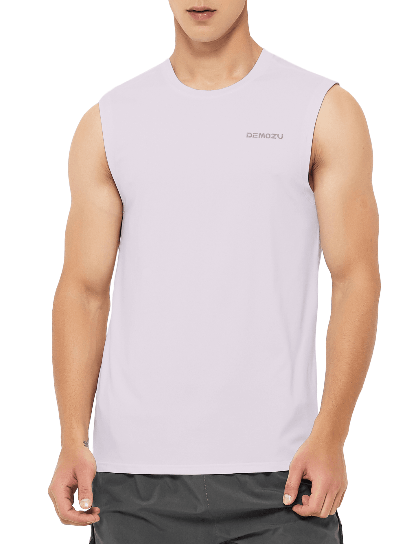 Men's Sleeveless Workout Swim Shirts (Regular & Big and Tall) - DEMOZU Sports