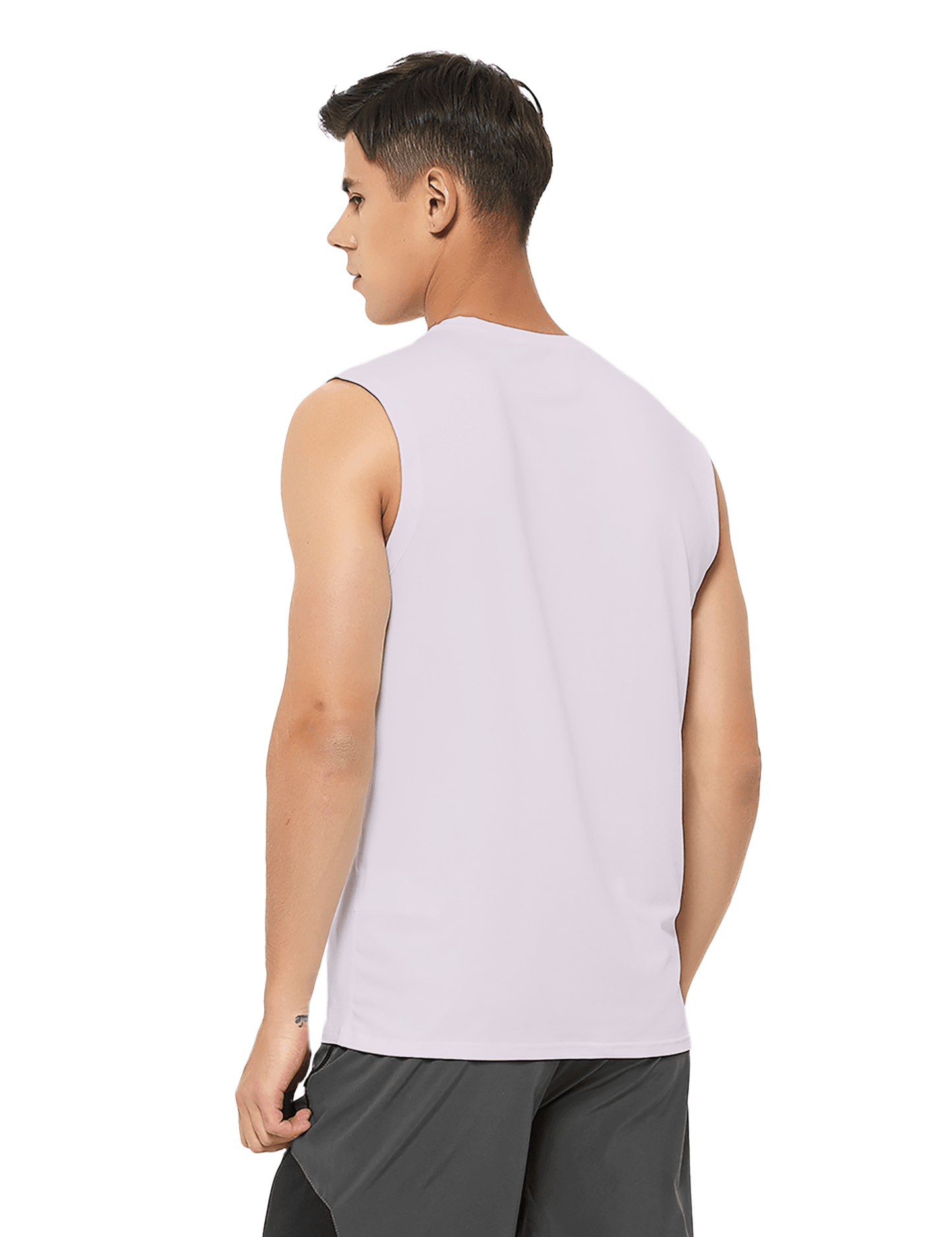 Men's Sleeveless Workout Swim Shirts (Regular & Big and Tall) - DEMOZU Sports