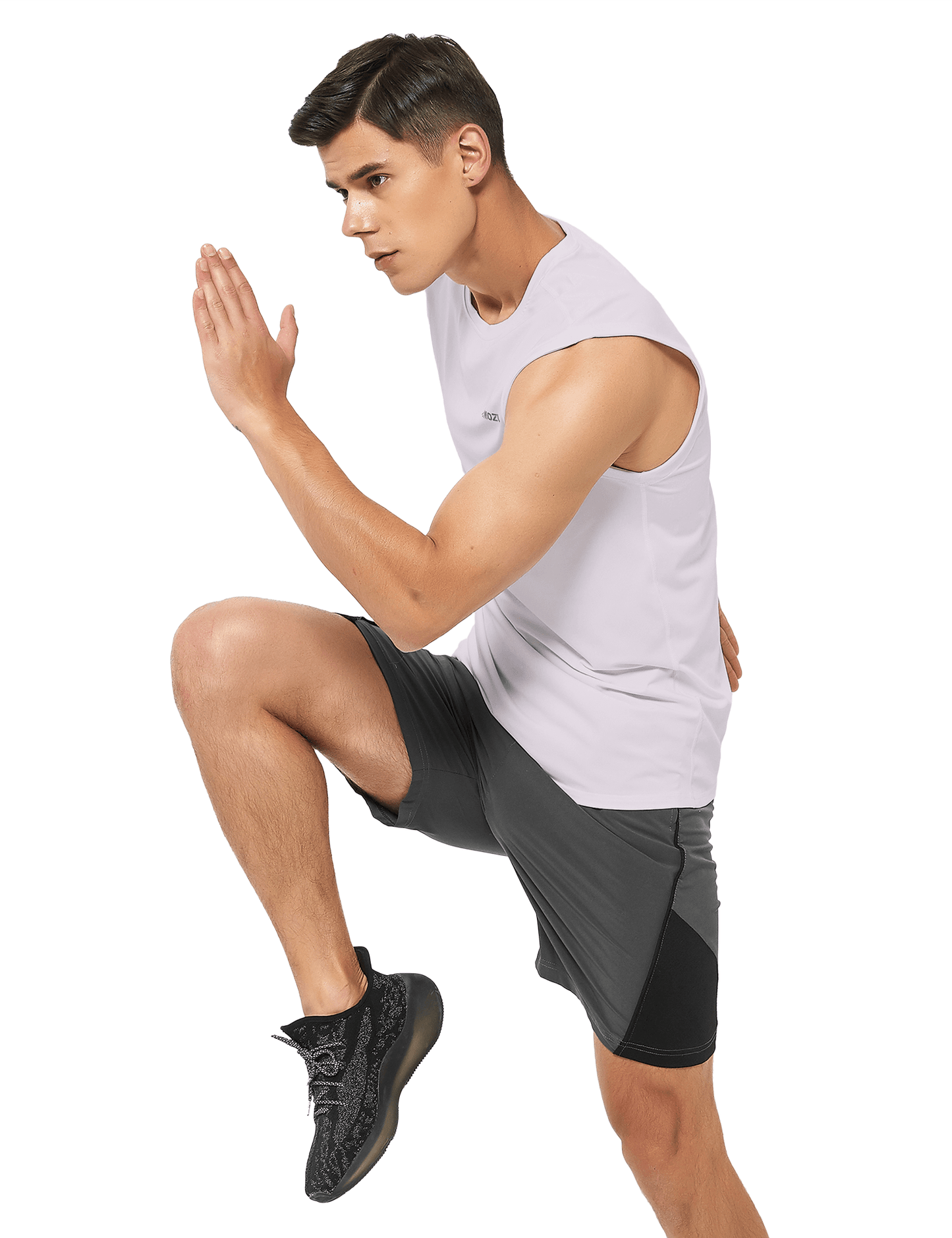 Men's Sleeveless Workout Swim Shirts (Regular & Big and Tall) - DEMOZU Sports
