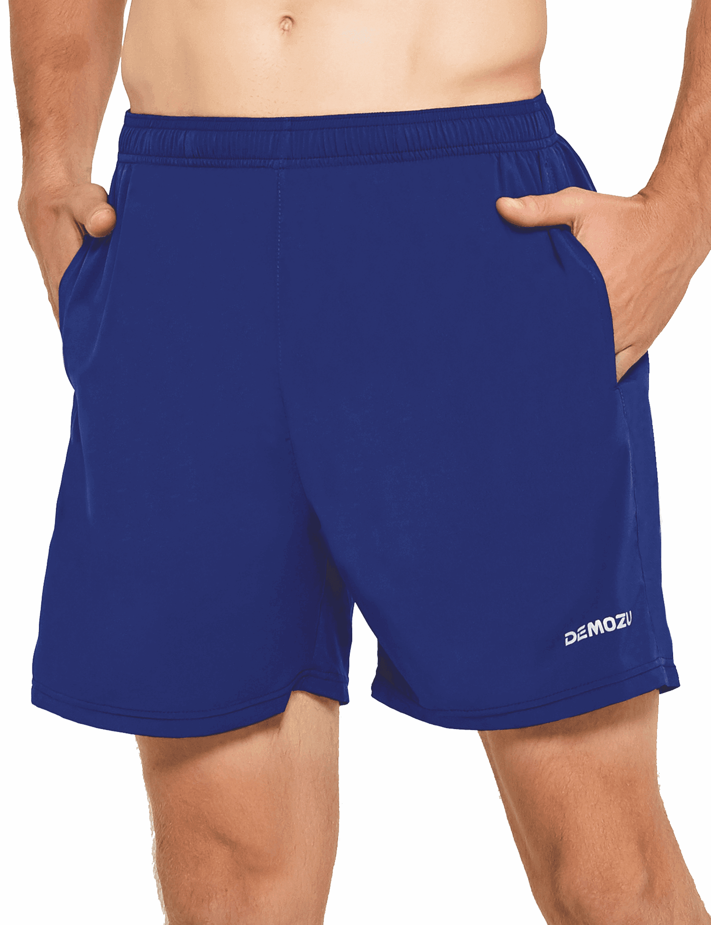 Men's 5 Inch Running Athletic Shorts with Pockets - DEMOZU Sports