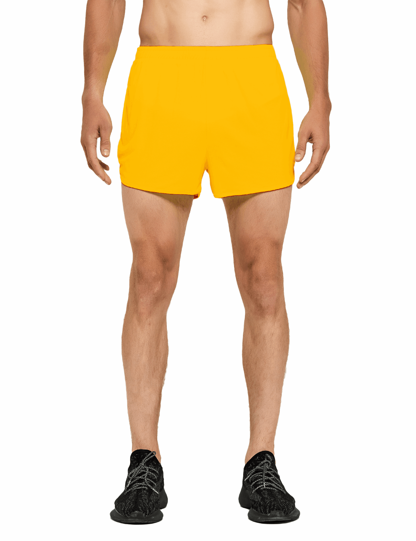 Men's 3 Inch Neon Running Shorts with Mesh Liner - DEMOZU Sports
