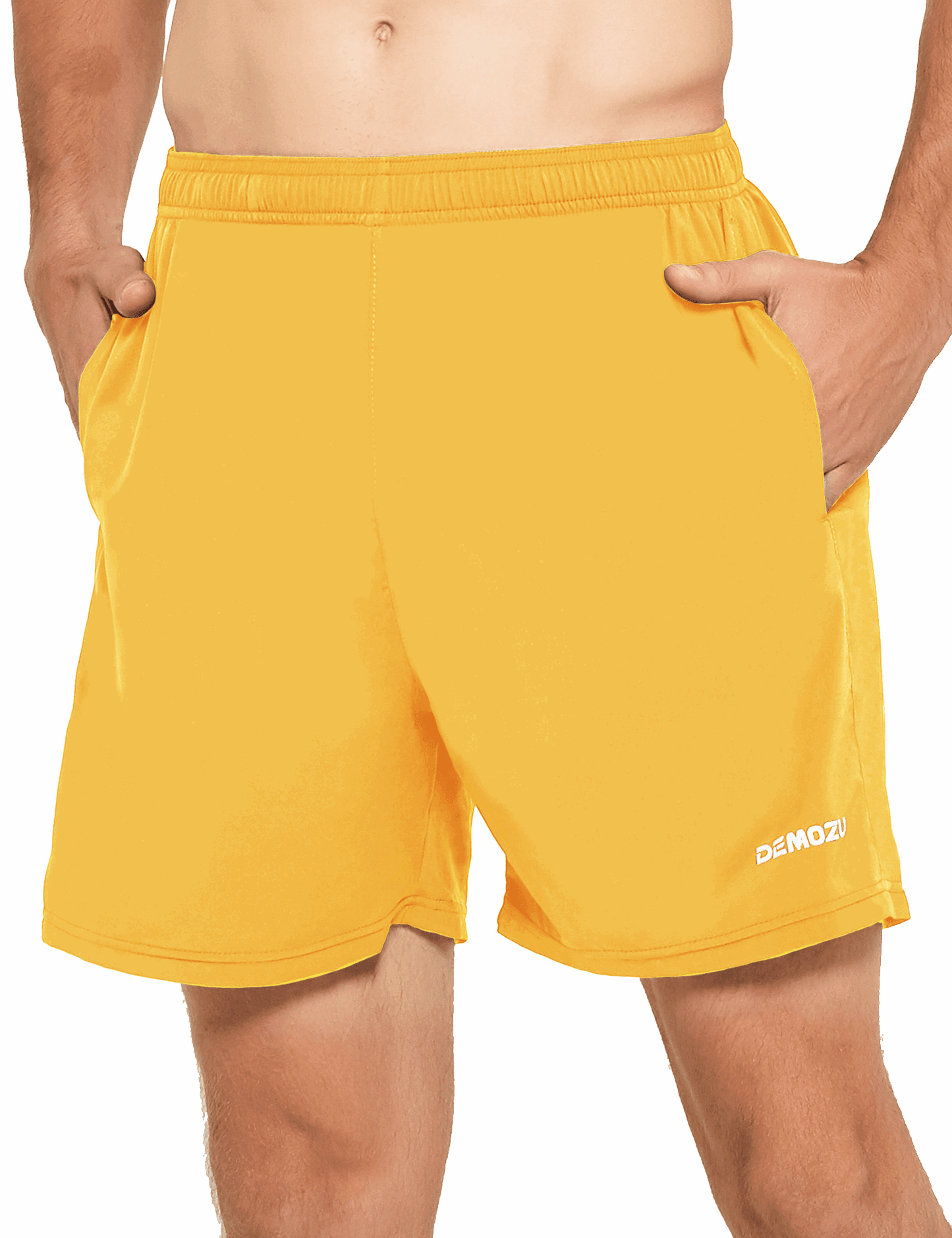 Men's 5 Inch Running Athletic Shorts with Pockets - DEMOZU Sports