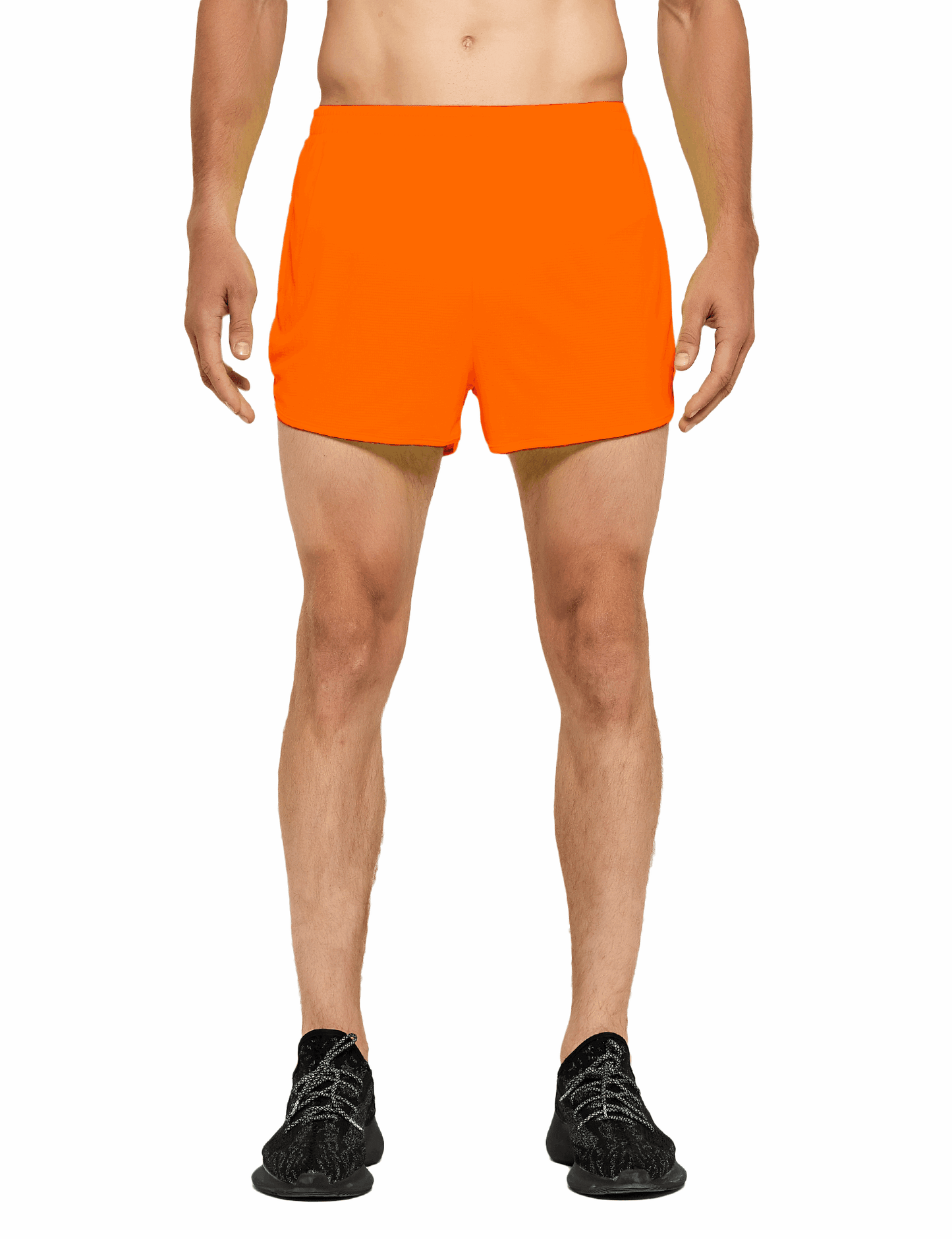 Men's 3 Inch Neon Running Shorts with Mesh Liner - DEMOZU Sports