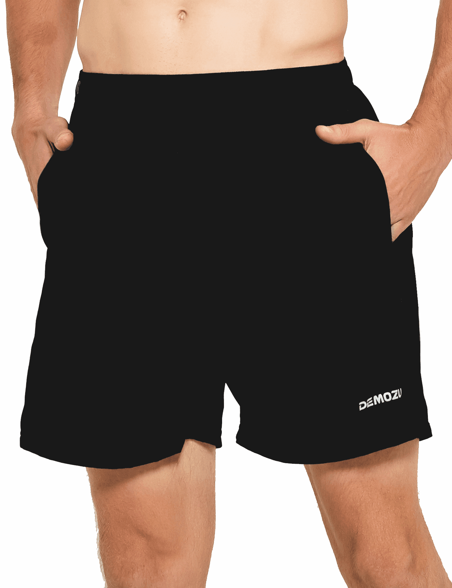 Men's 5 Inch Running Athletic Shorts with Pockets - DEMOZU Sports
