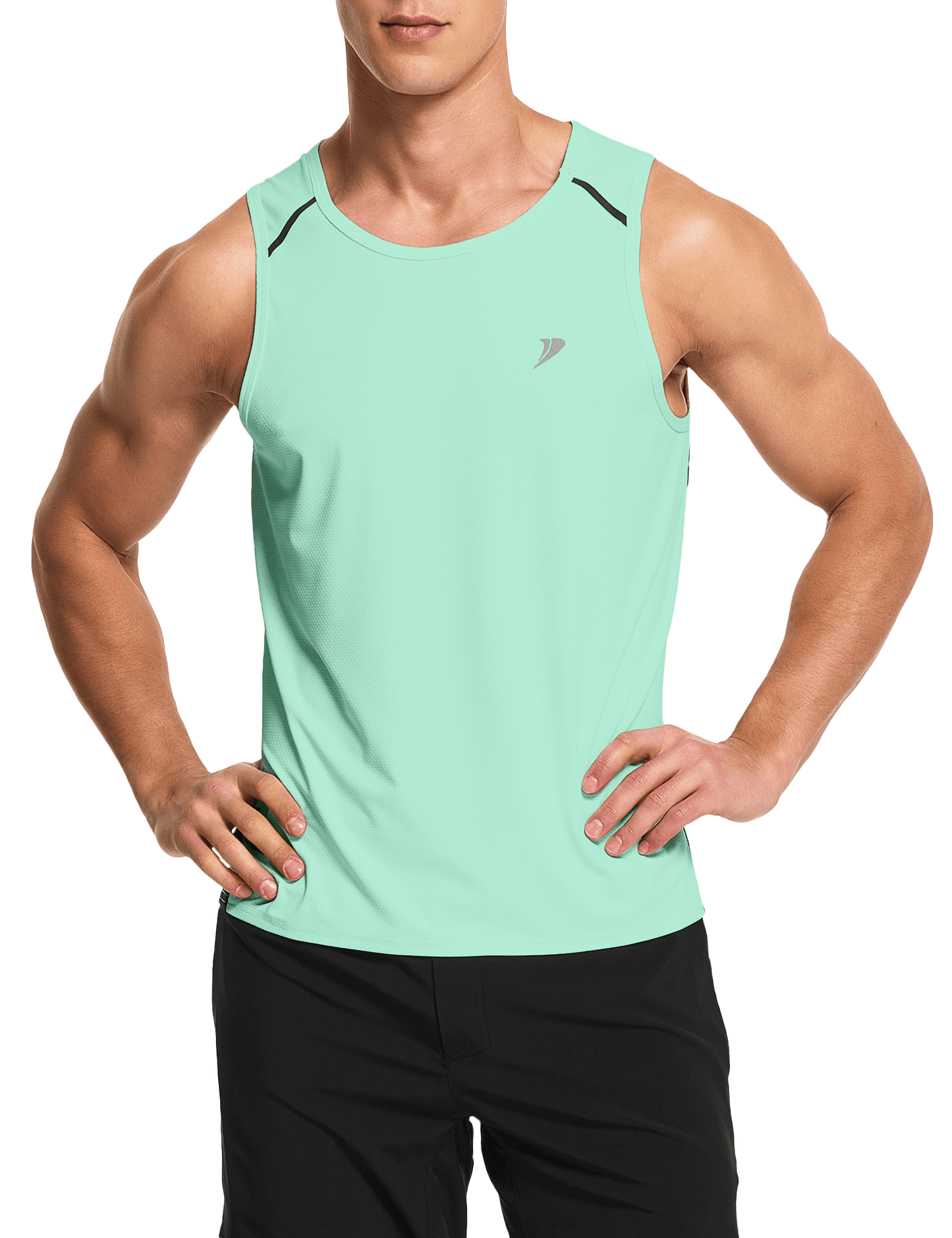 Men's Running Swim Tank Top (Regular & Big and Tall) - DEMOZU Sports