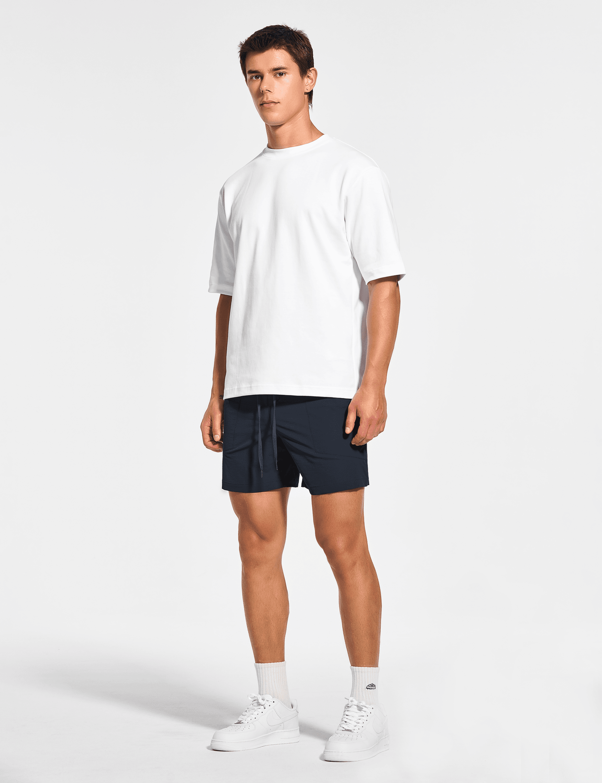 Men's 5 Inch Unlined Workout Casual Shorts with Pockets - DEMOZU Sports