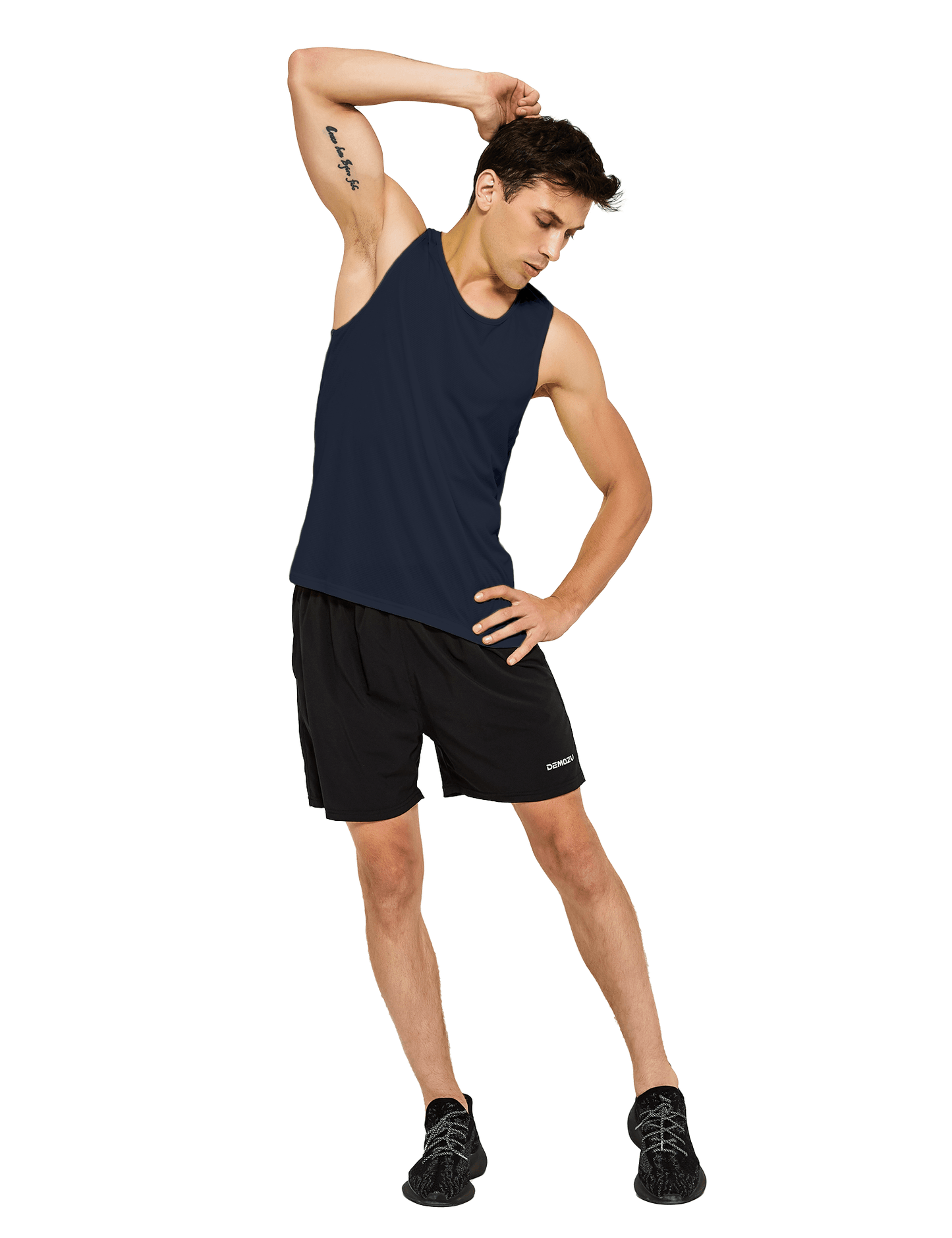 Men's Neon Running Athletic Tank Top - DEMOZU Sports