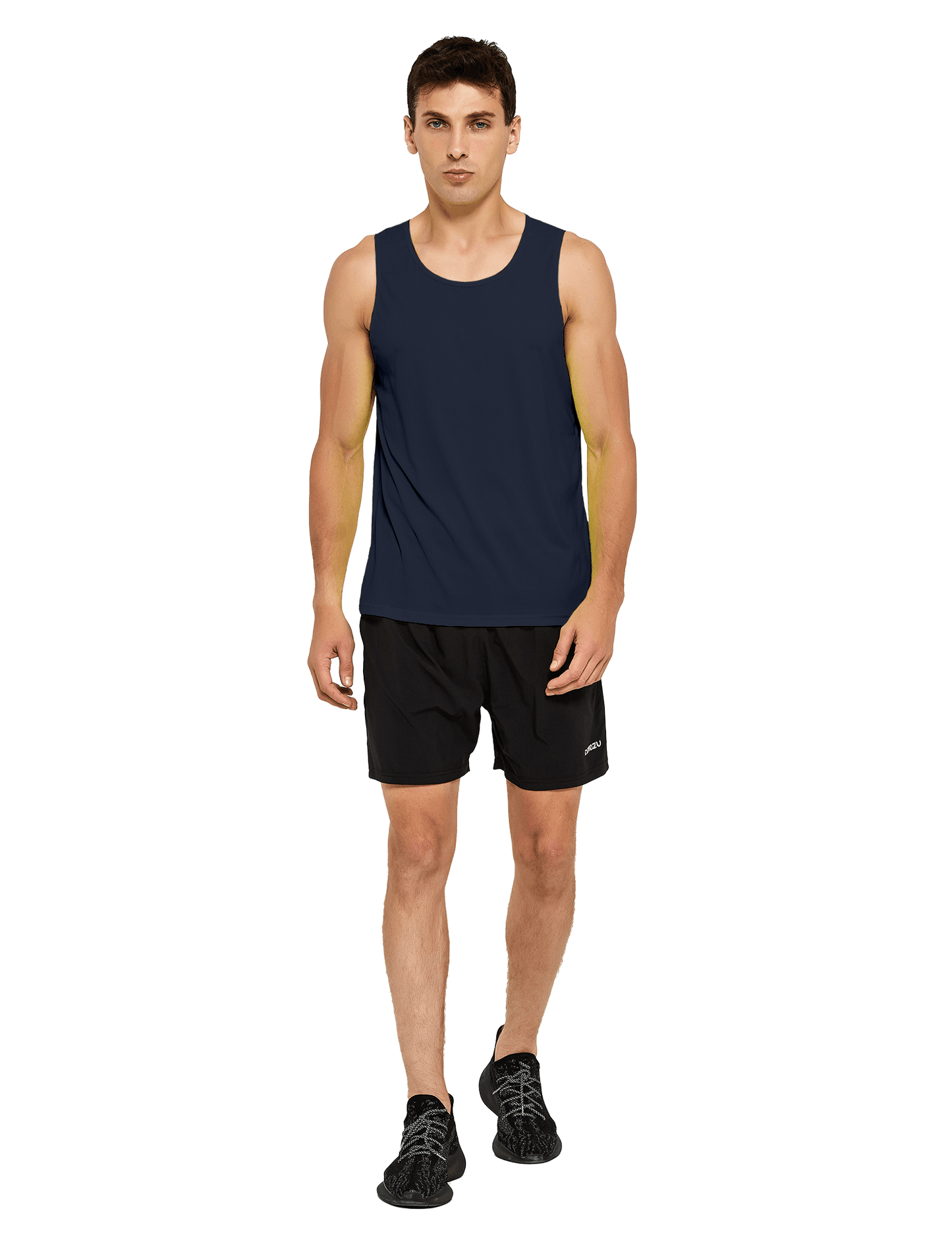 Men's Neon Running Athletic Tank Top - DEMOZU Sports