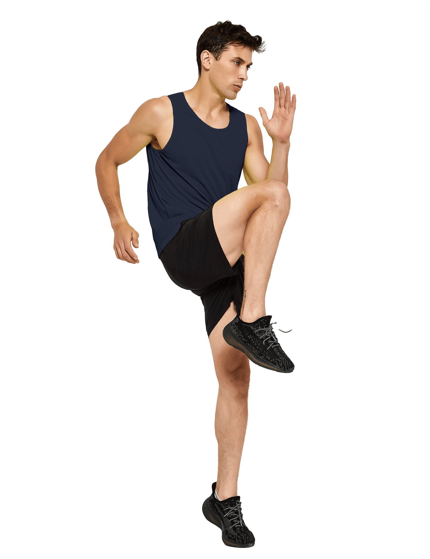 Men's Neon Running Athletic Tank Top - DEMOZU Sports