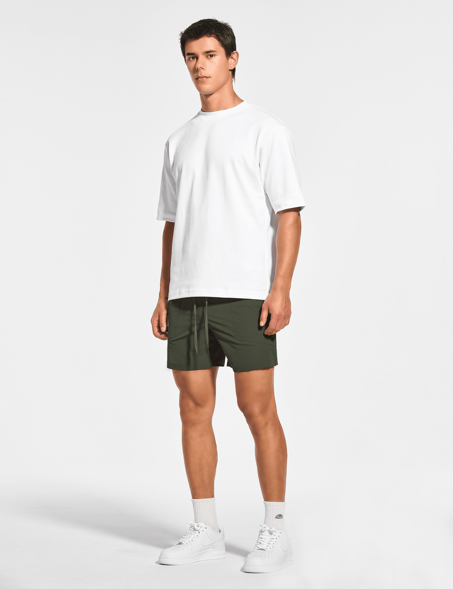 Men's 5 Inch Unlined Workout Casual Shorts with Pockets - DEMOZU Sports