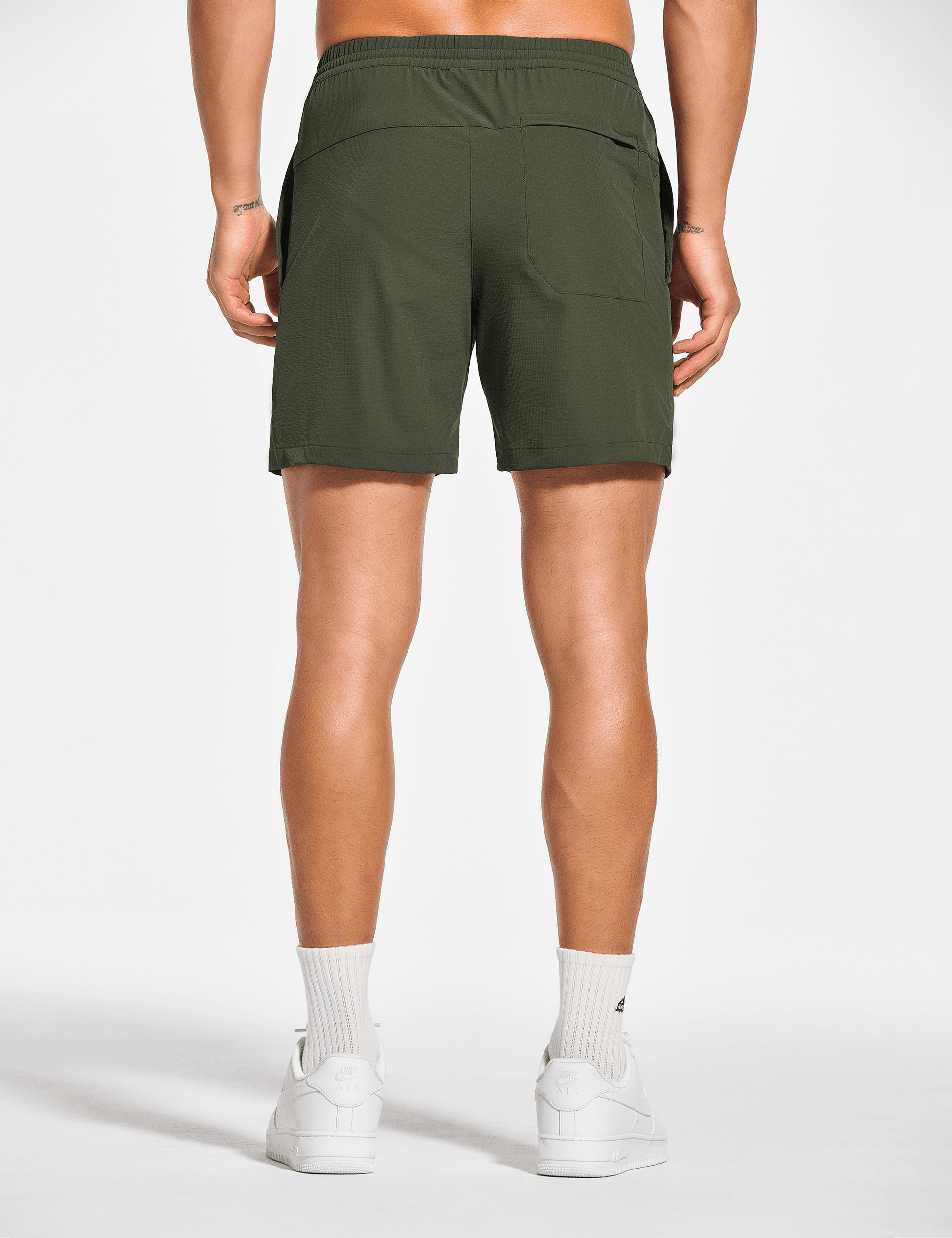 Men's 5 Inch Unlined Workout Casual Shorts with Pockets - DEMOZU Sports