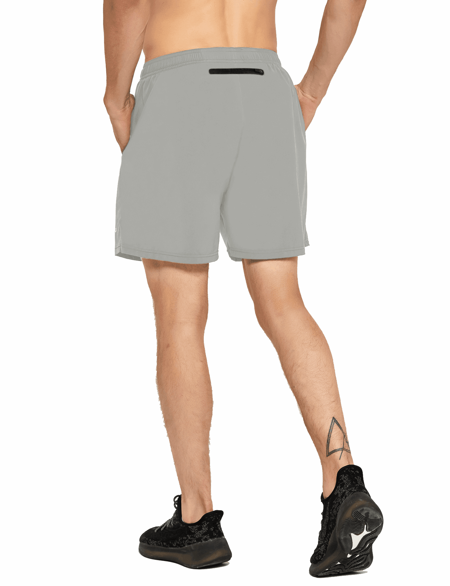 Men's 5 Inch Running Athletic Shorts with Pockets - DEMOZU Sports