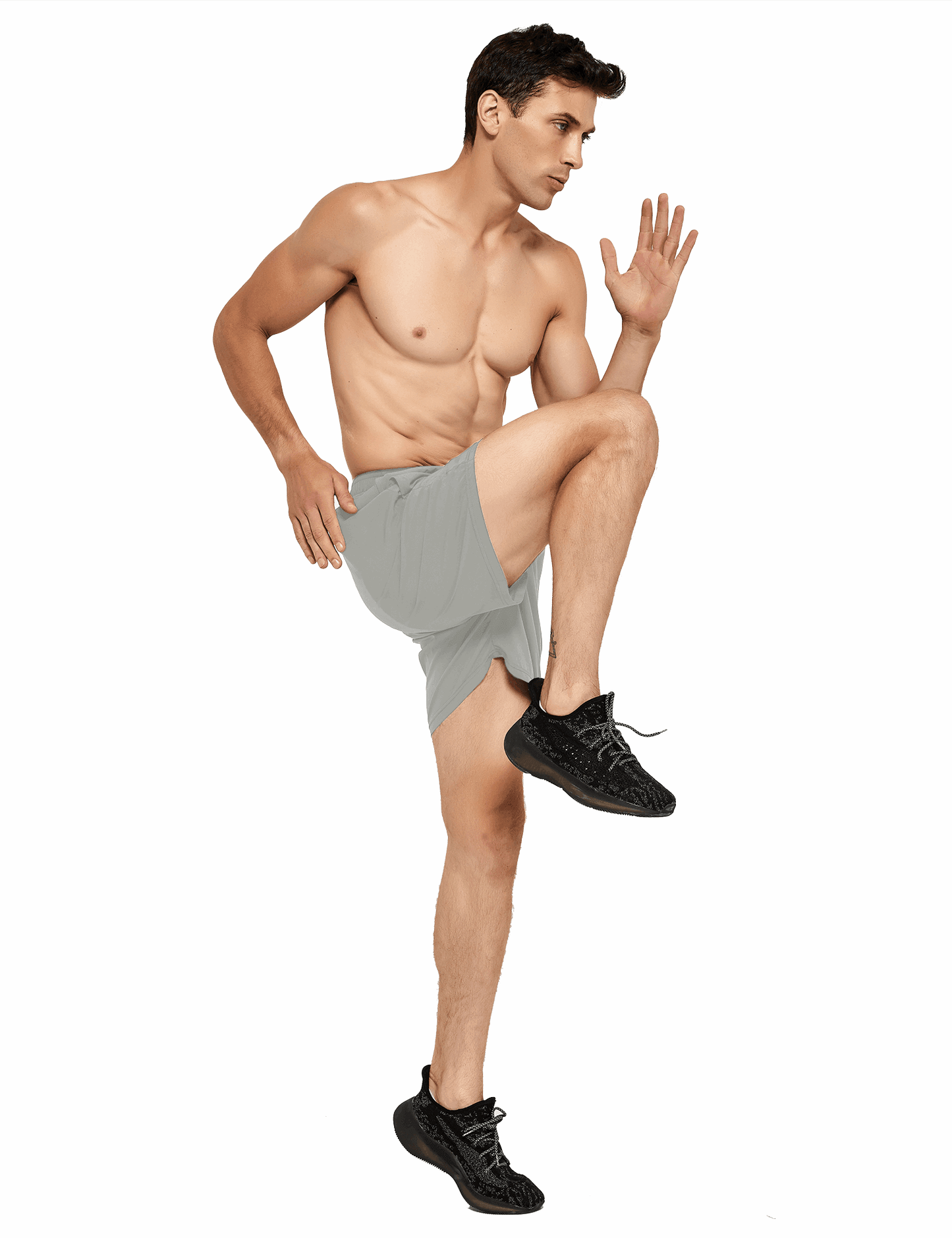 Men's 5 Inch Running Athletic Shorts with Pockets - DEMOZU Sports