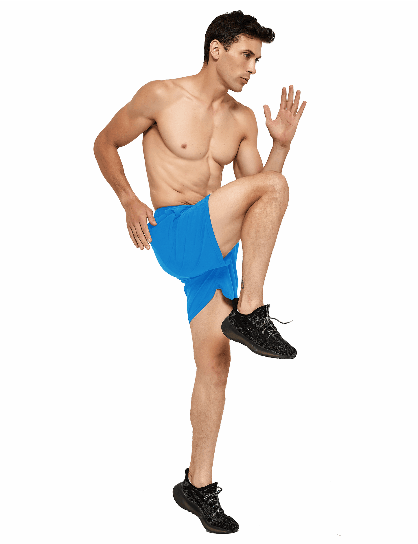 Men's 5 Inch Running Athletic Shorts with Pockets - DEMOZU Sports
