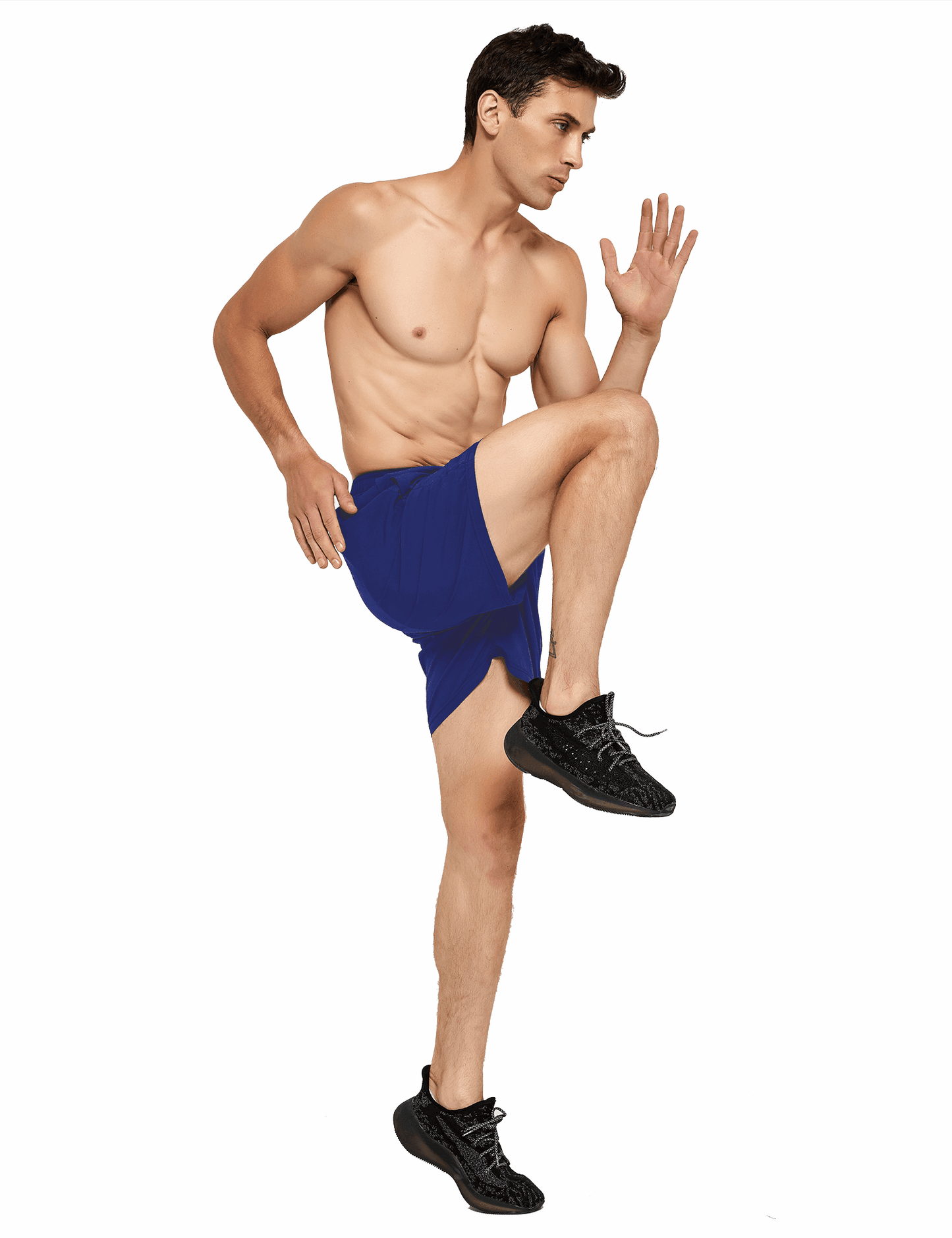 Men's 5 Inch Running Athletic Shorts with Pockets - DEMOZU Sports