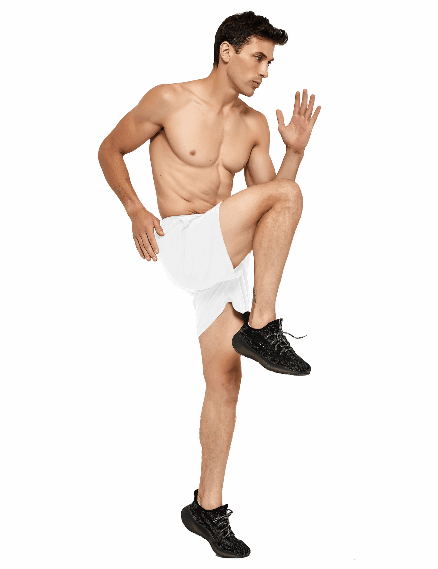 Men's 5 Inch Running Athletic Shorts with Pockets - DEMOZU Sports