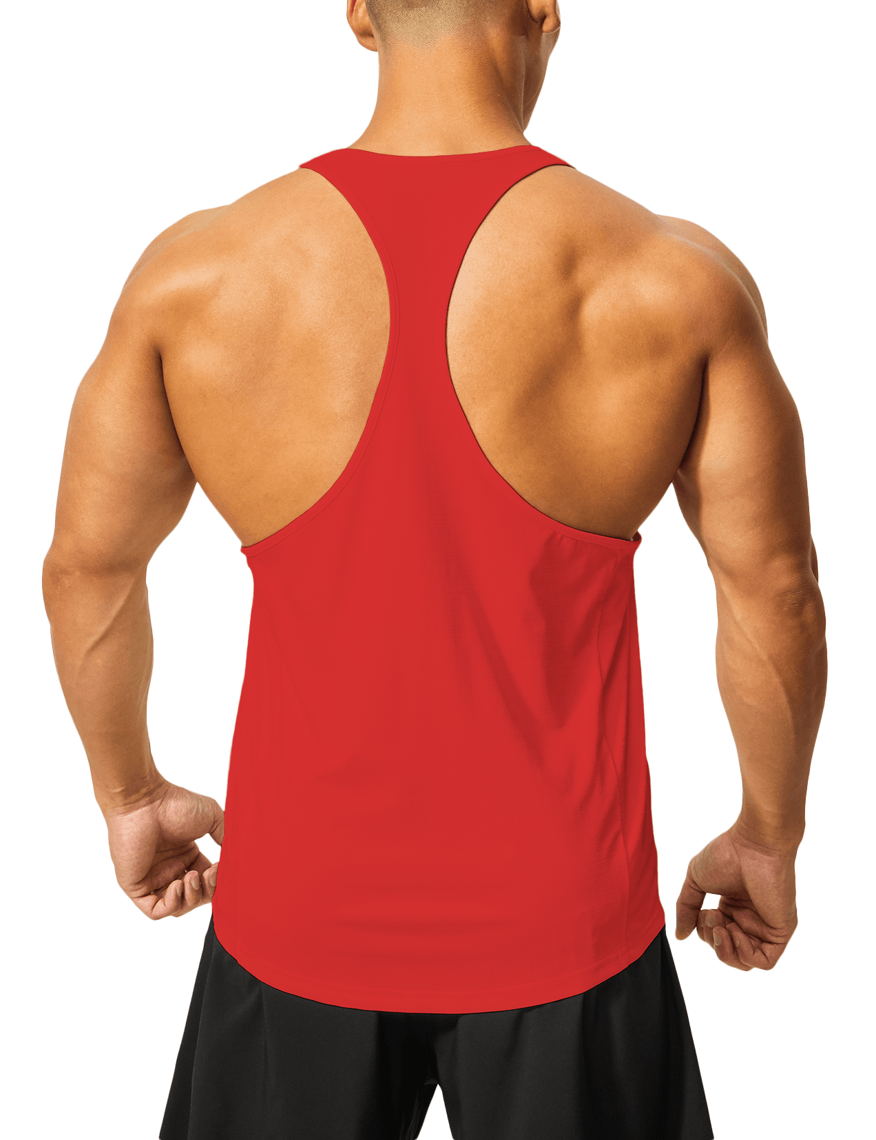 Men's Y Back Stringer Tank Top - DEMOZU Sports