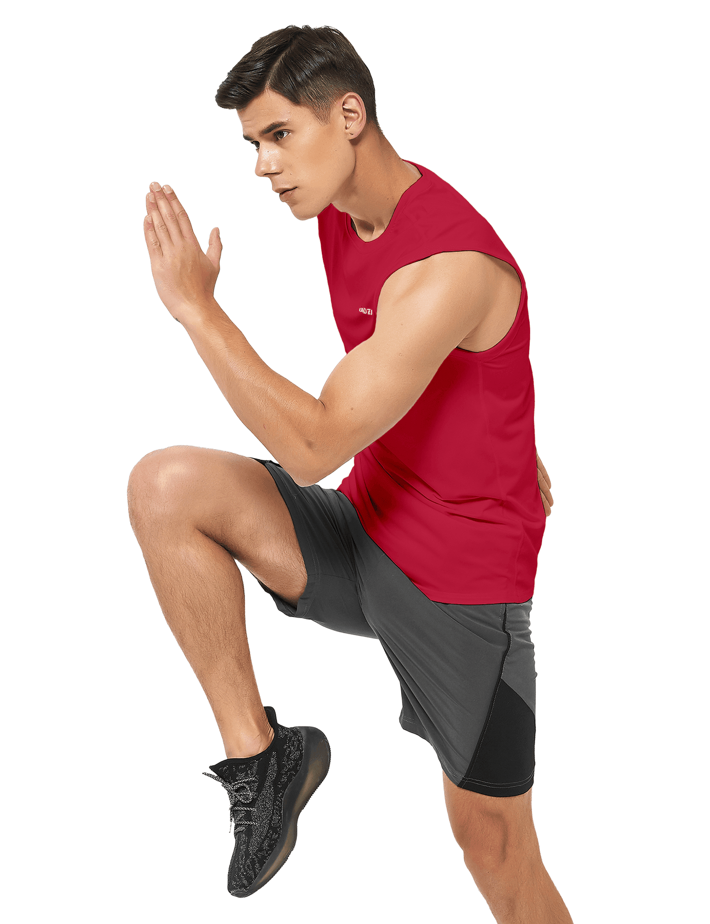 Men's Sleeveless Workout Swim Shirts (Regular & Big and Tall) - DEMOZU Sports