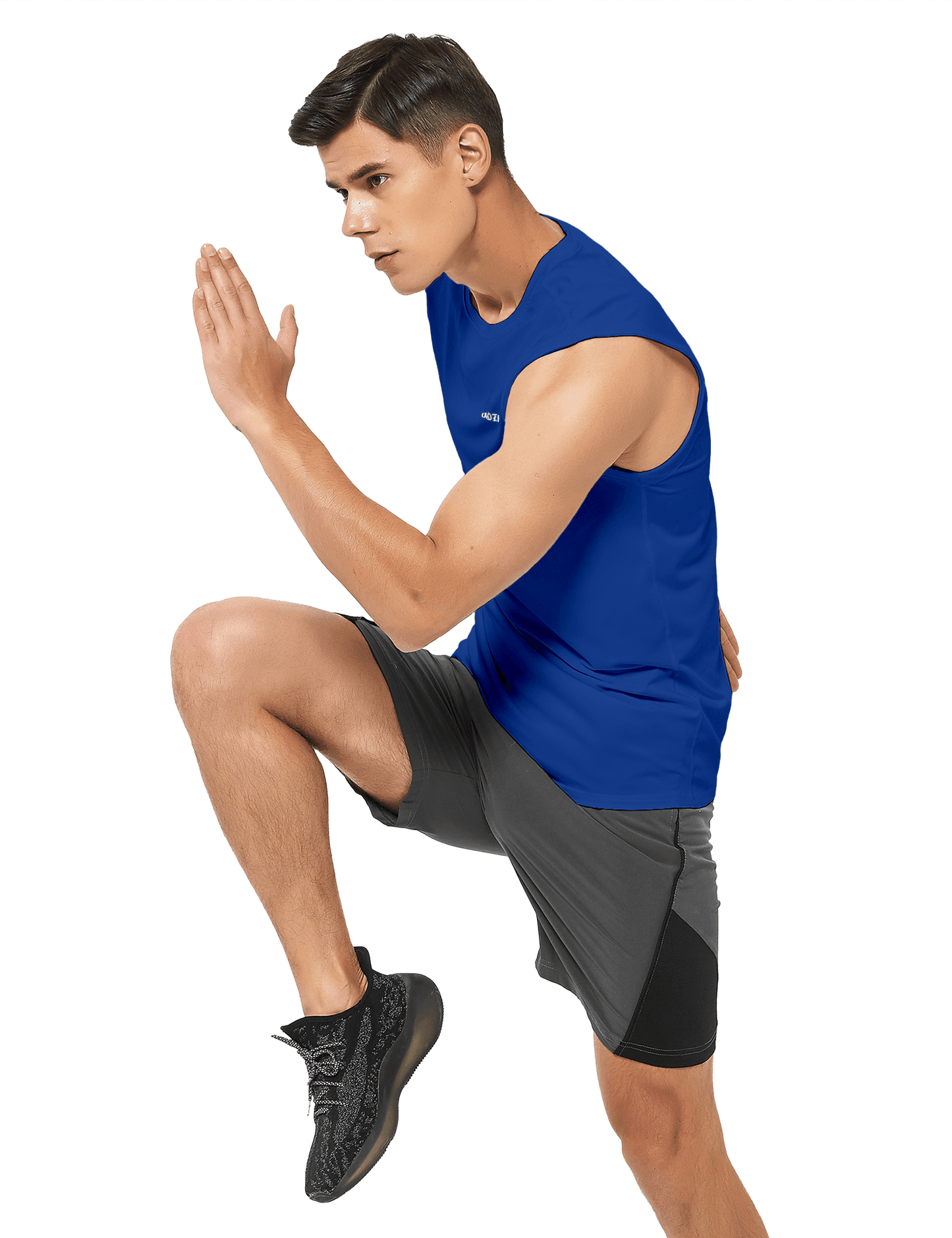 Men's Sleeveless Workout Swim Shirts (Regular & Big and Tall) - DEMOZU Sports
