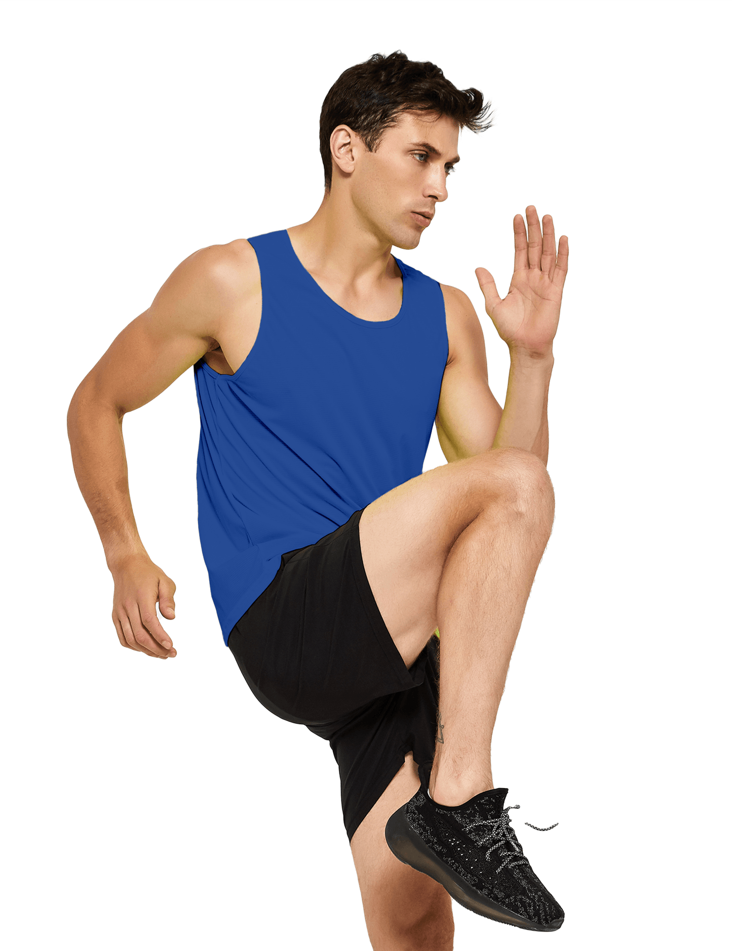 Men's Neon Running Athletic Tank Top - DEMOZU Sports