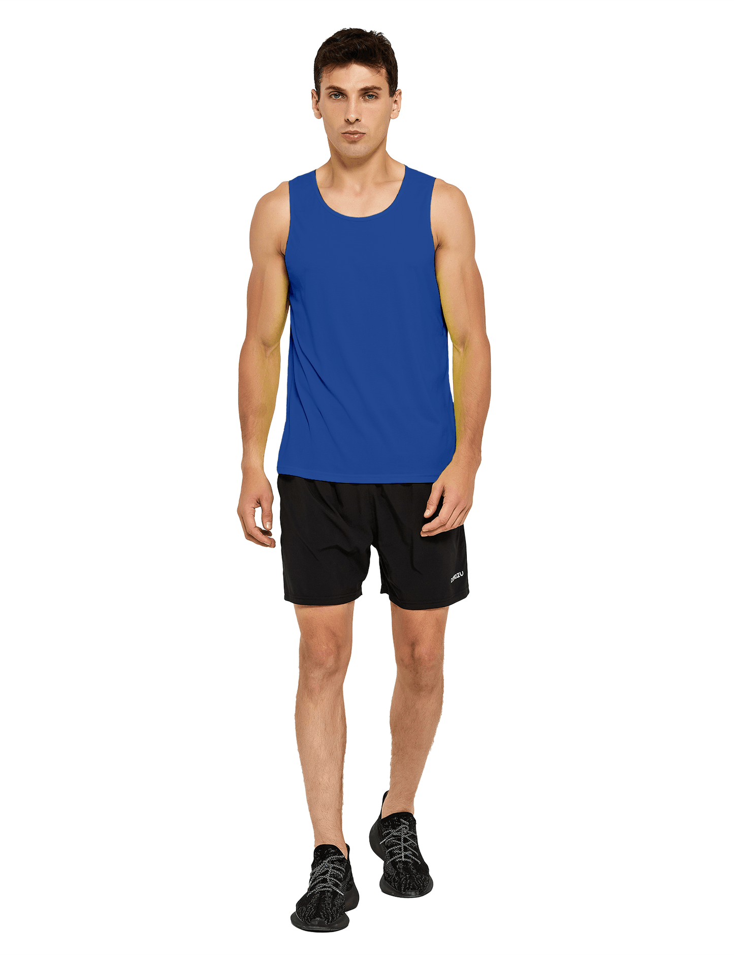 Men's Neon Running Athletic Tank Top - DEMOZU Sports
