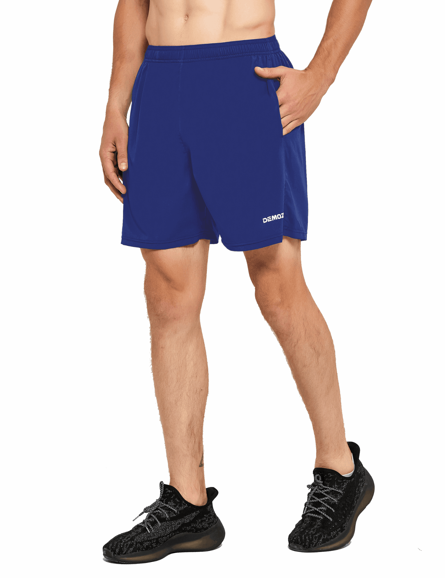 Men's 5 Inch Running Athletic Shorts with Pockets - DEMOZU Sports