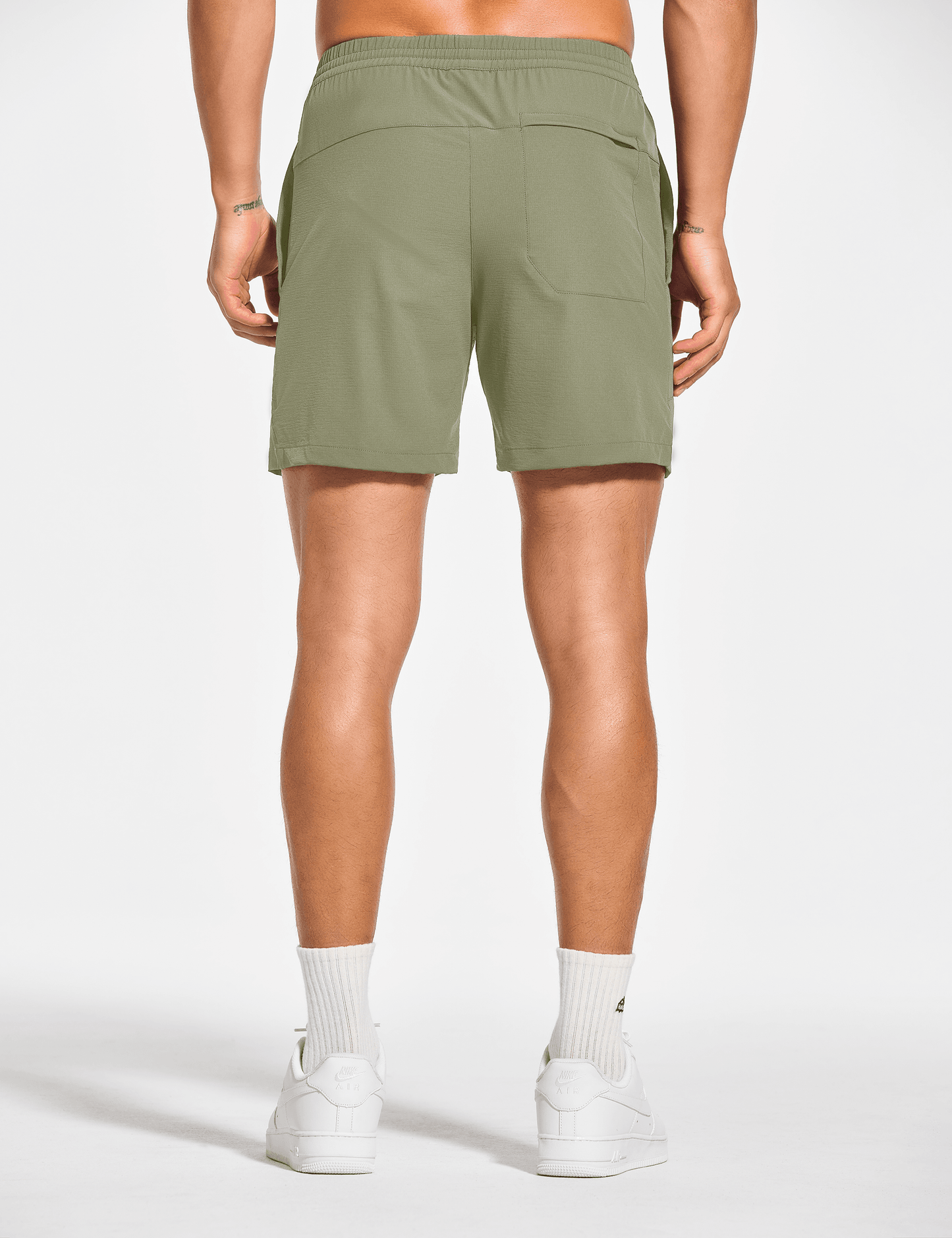 Men's 5 Inch Unlined Workout Casual Shorts with Pockets - DEMOZU Sports