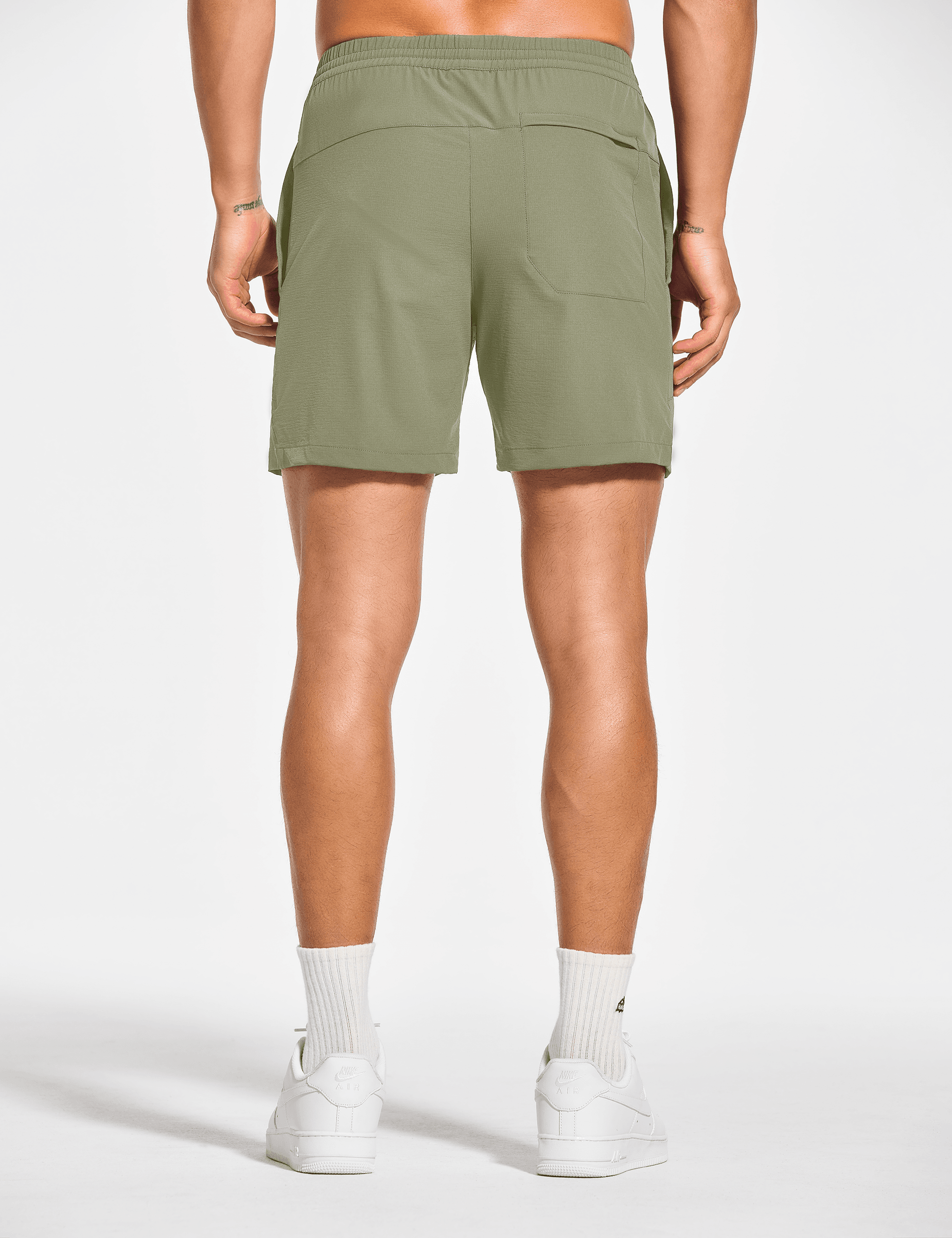 Men's 5 Inch Unlined Workout Casual Shorts with Pockets - DEMOZU Sports