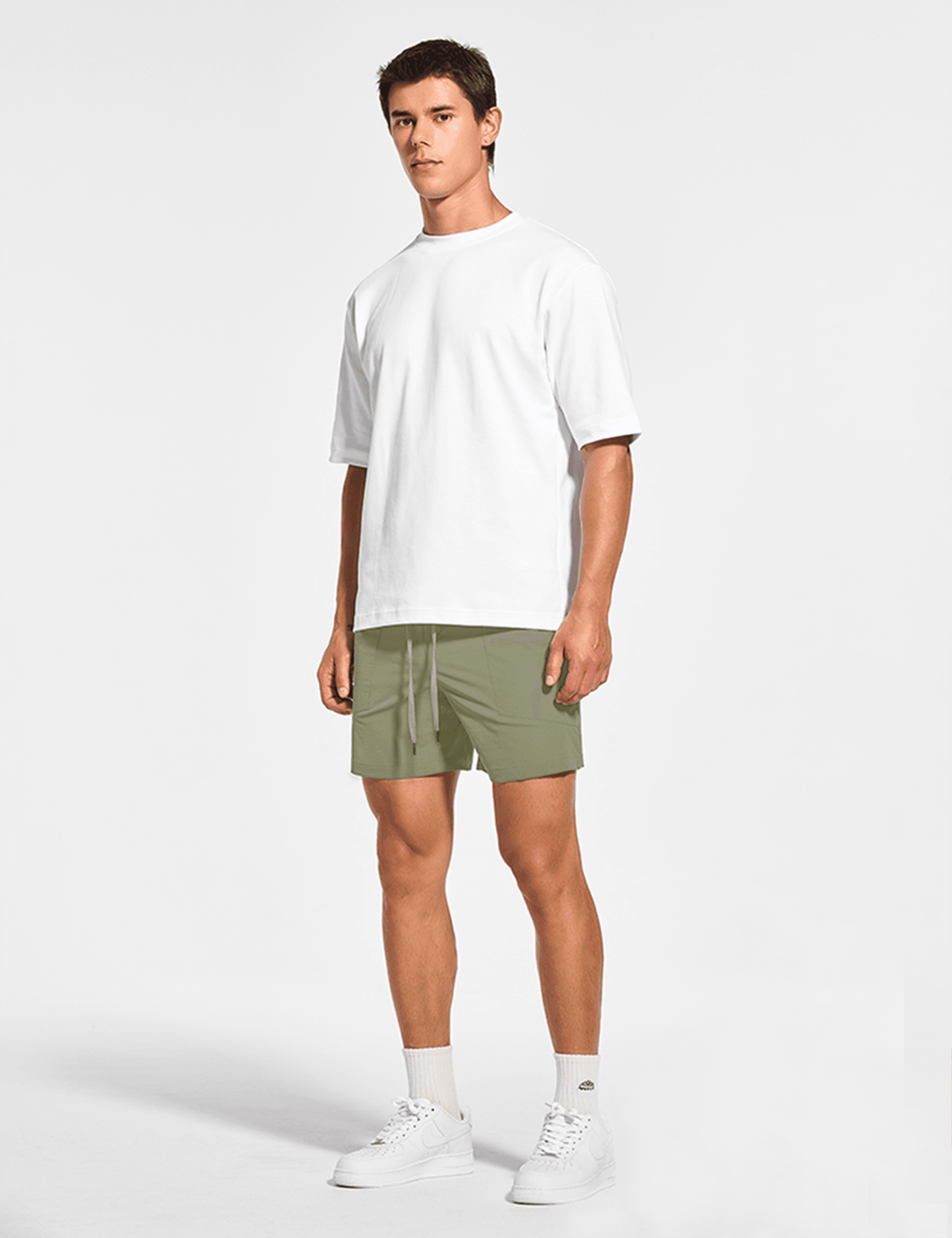 Men's 5 Inch Unlined Workout Casual Shorts with Pockets - DEMOZU Sports