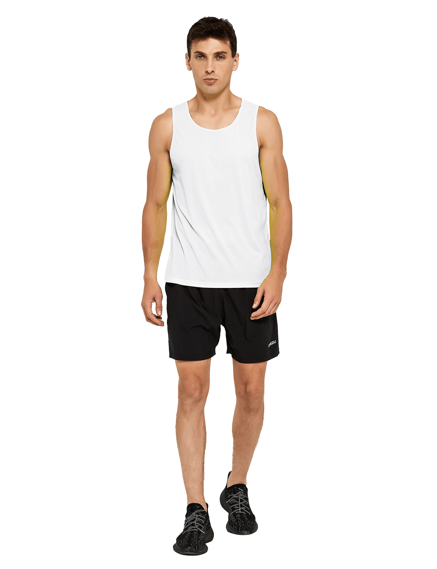 Men's Neon Running Athletic Tank Top - DEMOZU Sports