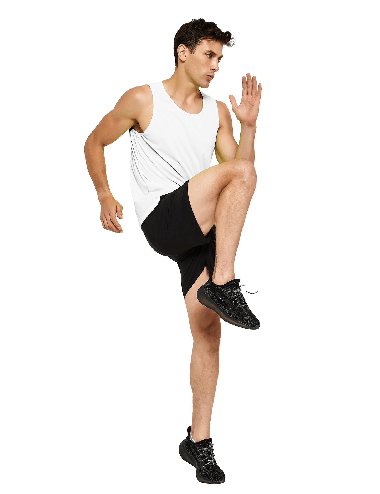 Men's Neon Running Athletic Tank Top - DEMOZU Sports