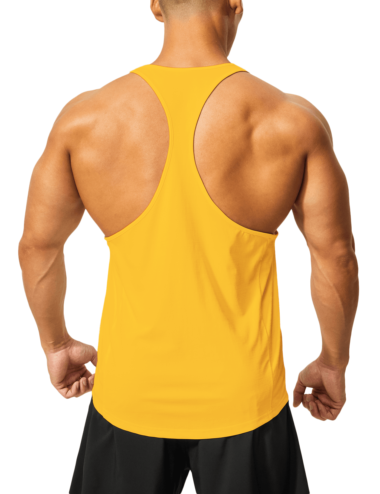 Men's Y Back Stringer Tank Top - DEMOZU Sports